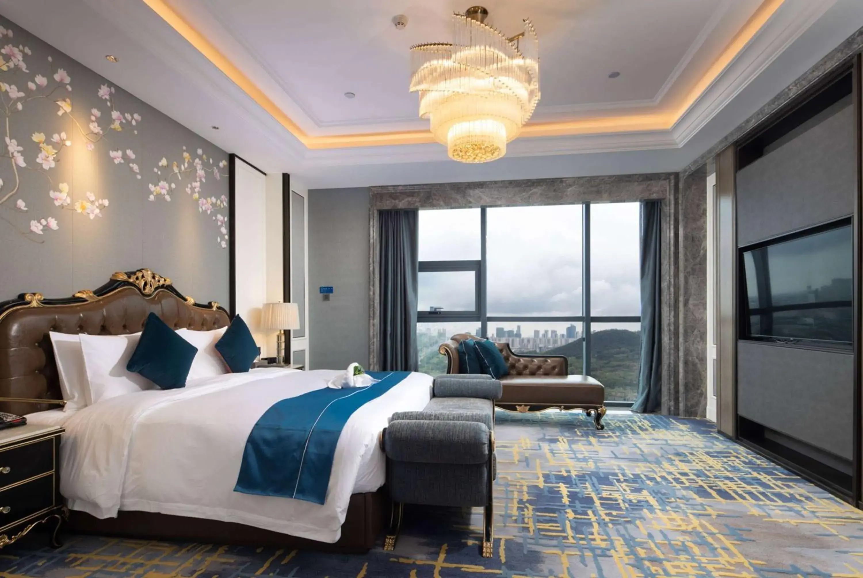 Photo of the whole room, Bed in Wyndham Changzhou Liyang Photo of the whole room, Bed in Wyndham Changzhou Liyang