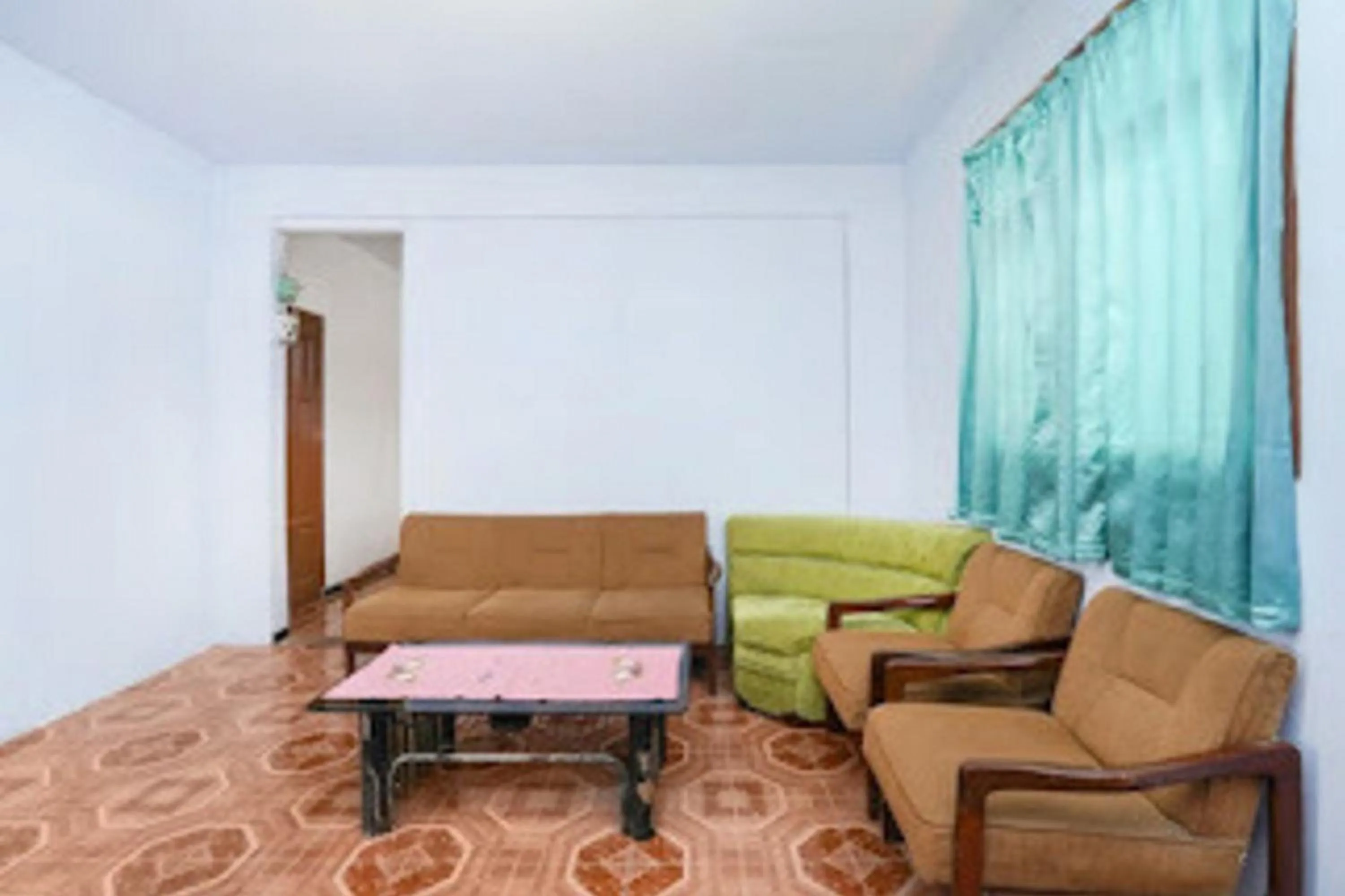 Seating area in Ambar Tosari Homestay at Desa Wisata Bromo