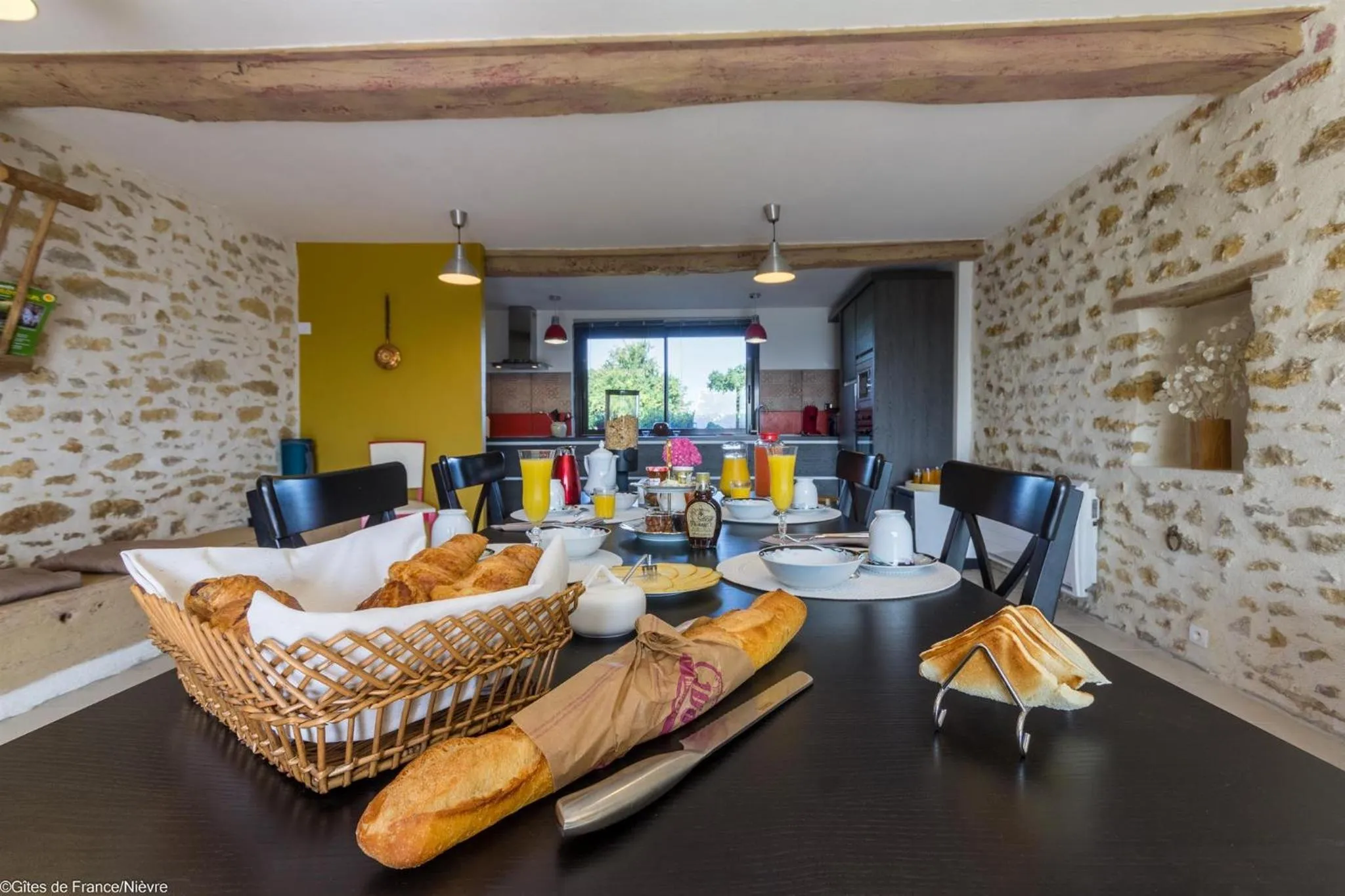 Breakfast in La Lisière du Morvan