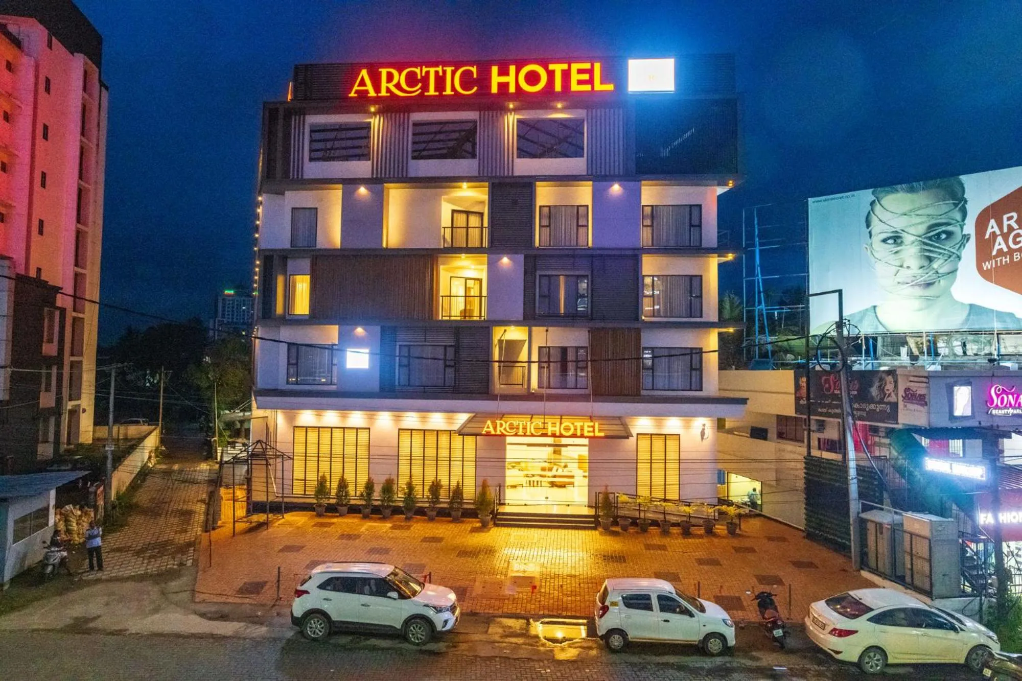 Property building in Arctic Hotel