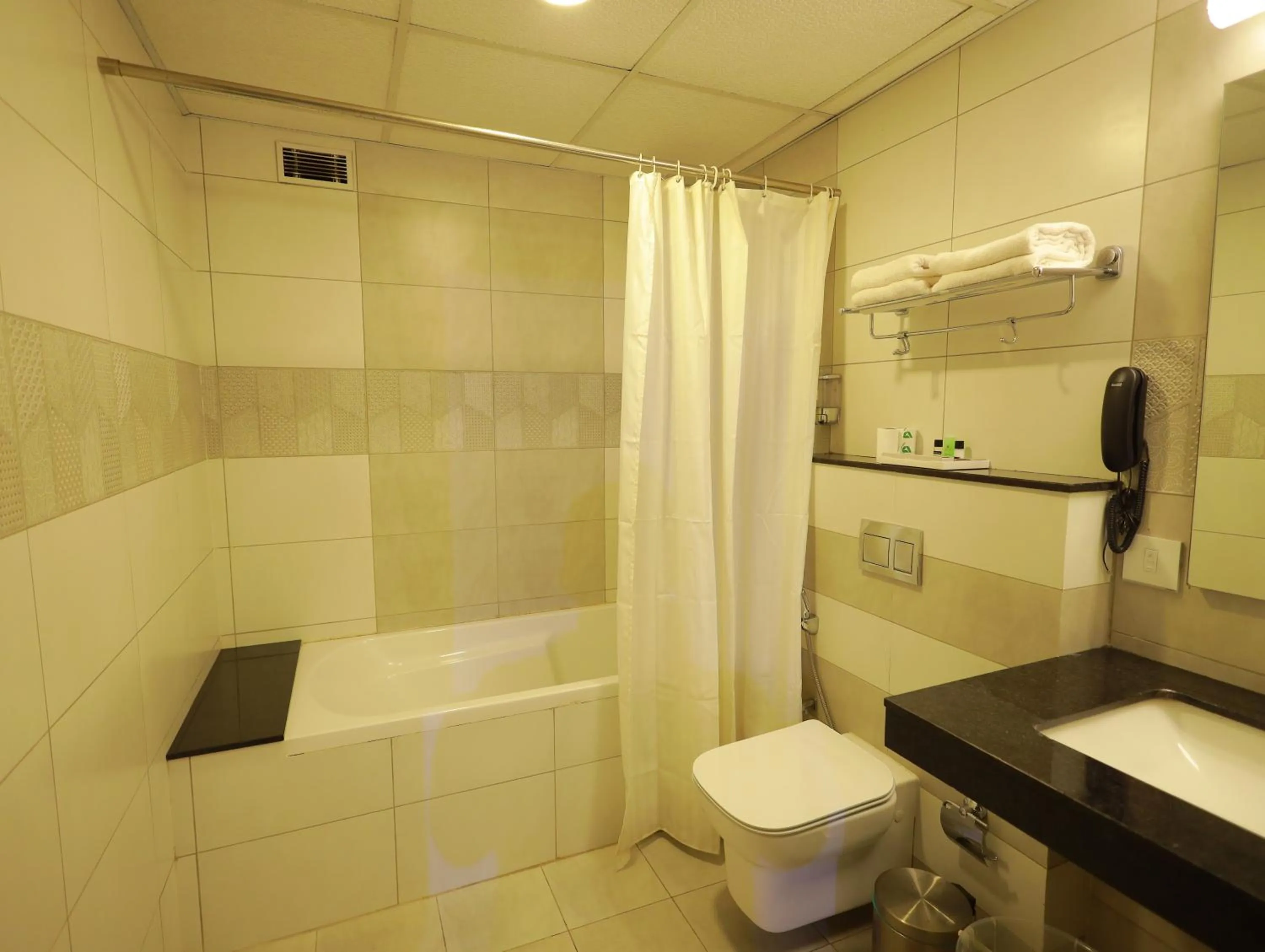 Toilet in Arctic Hotel