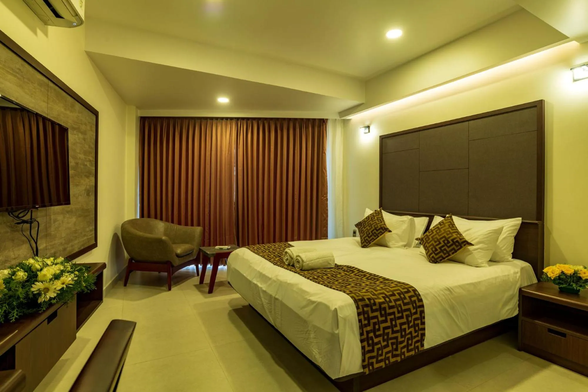 Bedroom, Bed in Arctic Hotel