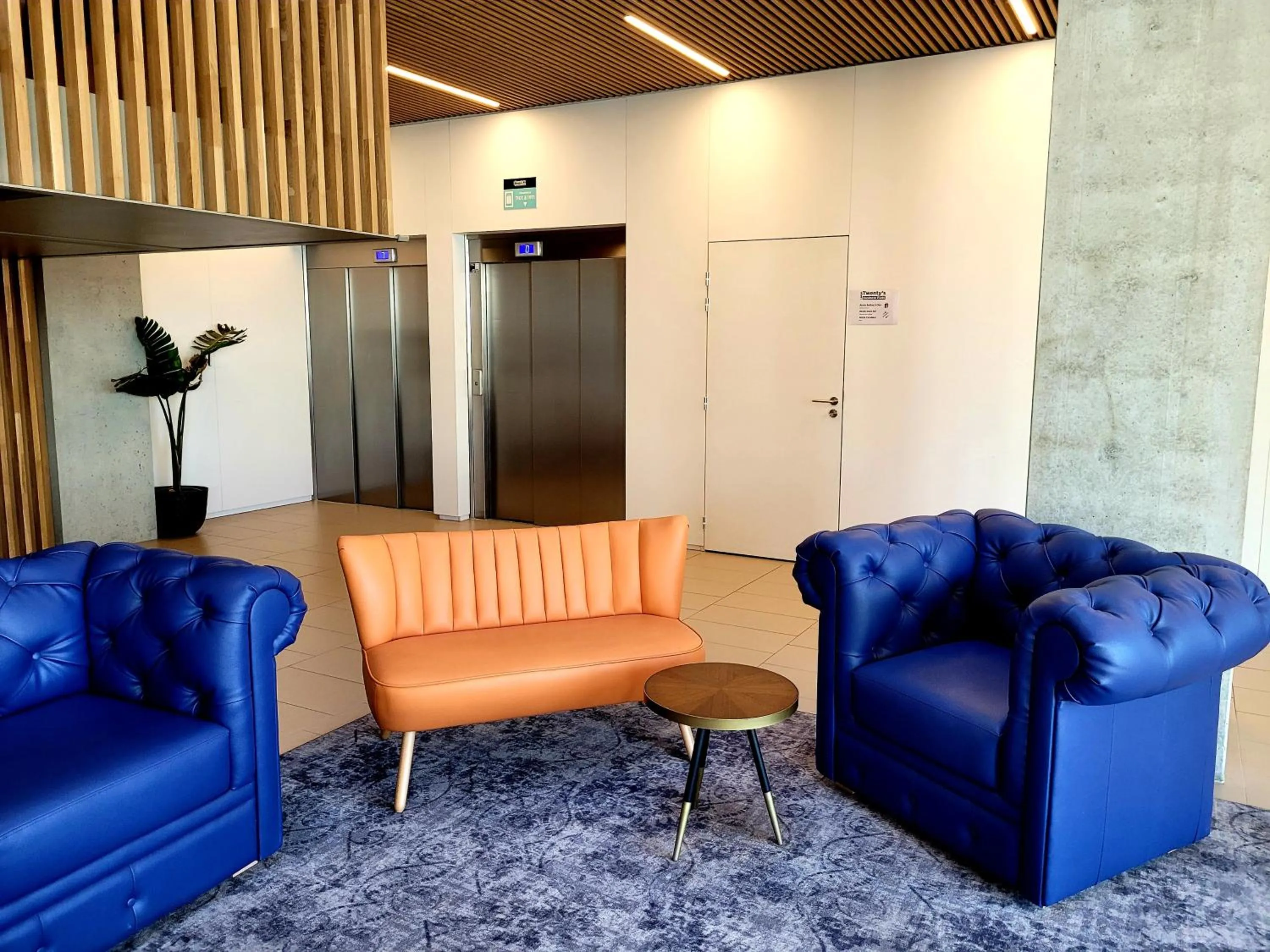 Living room in Twenty Business Flats Asnières-sur-Seine