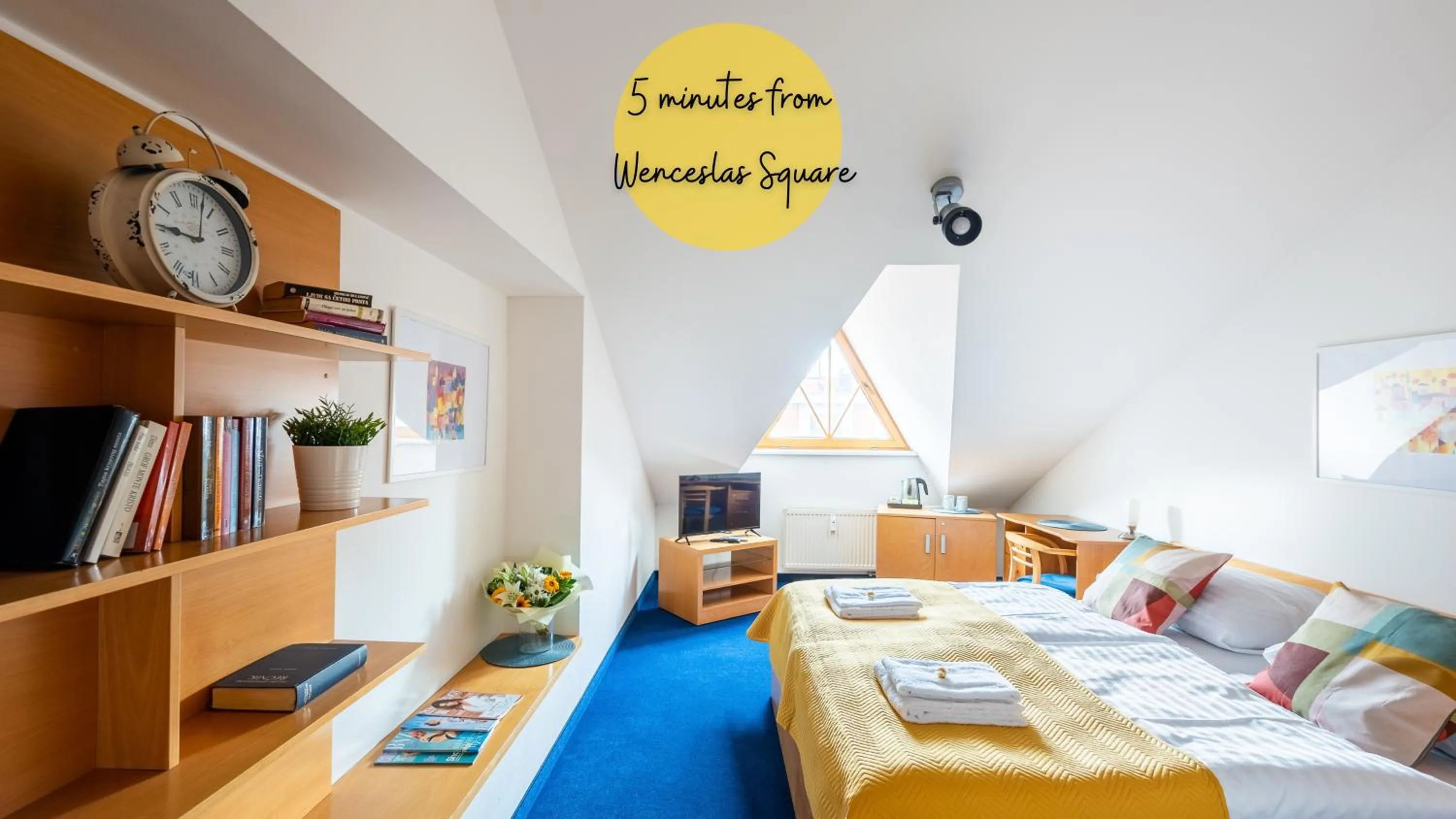 Bedroom, Bed in Residence Abacta