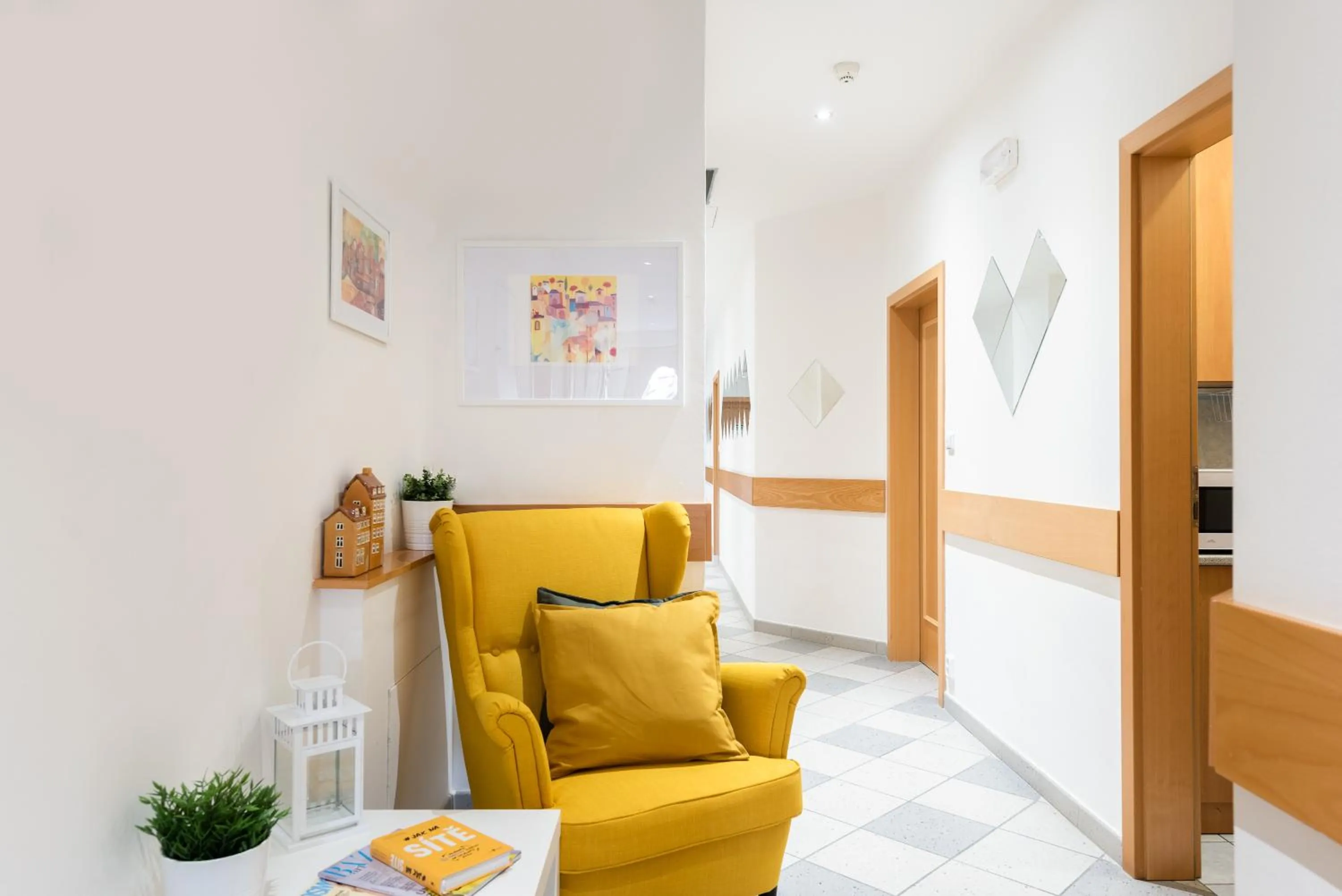 Seating area in Residence Abacta