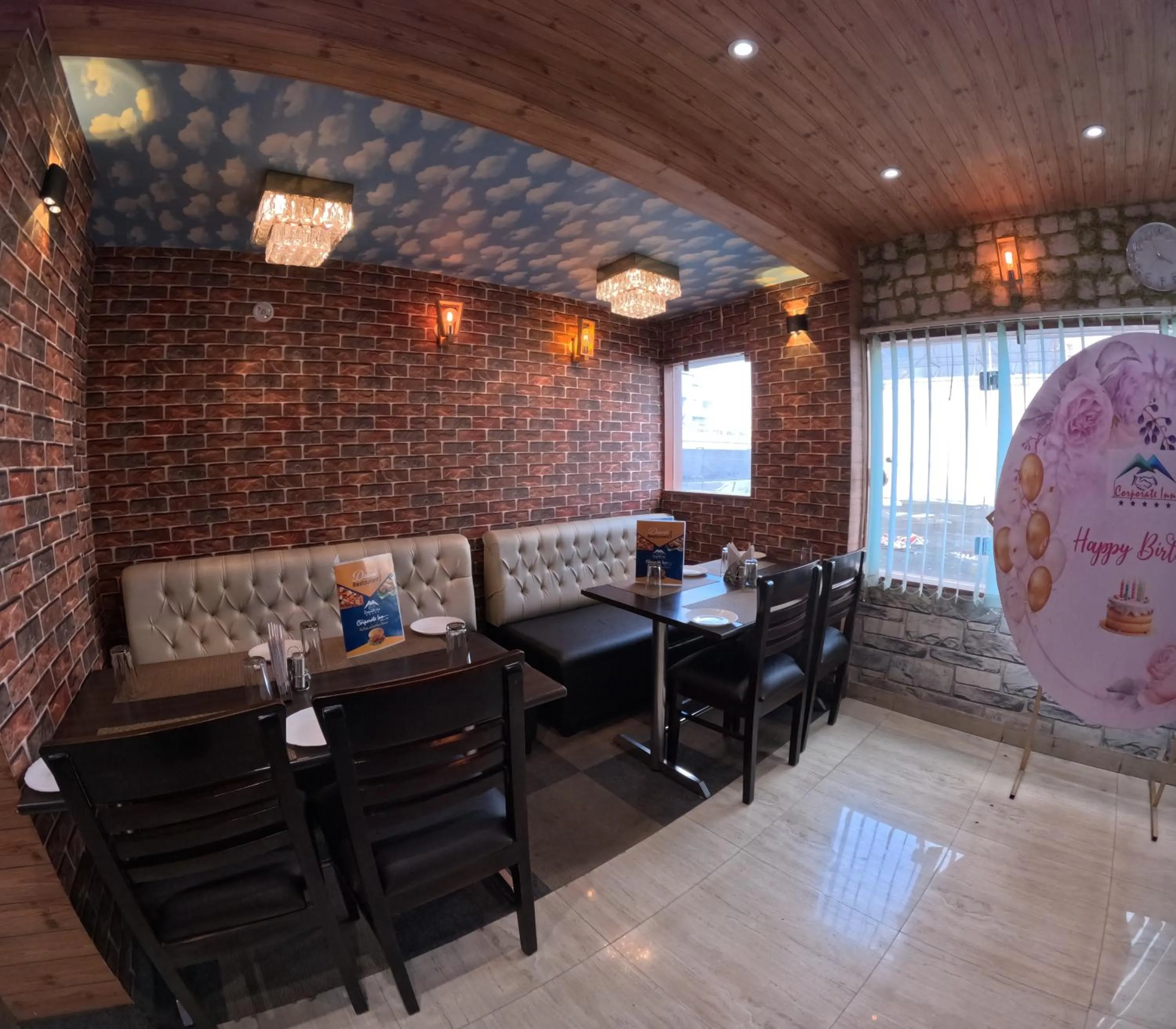 Seating area in Hotel Grand Corporate