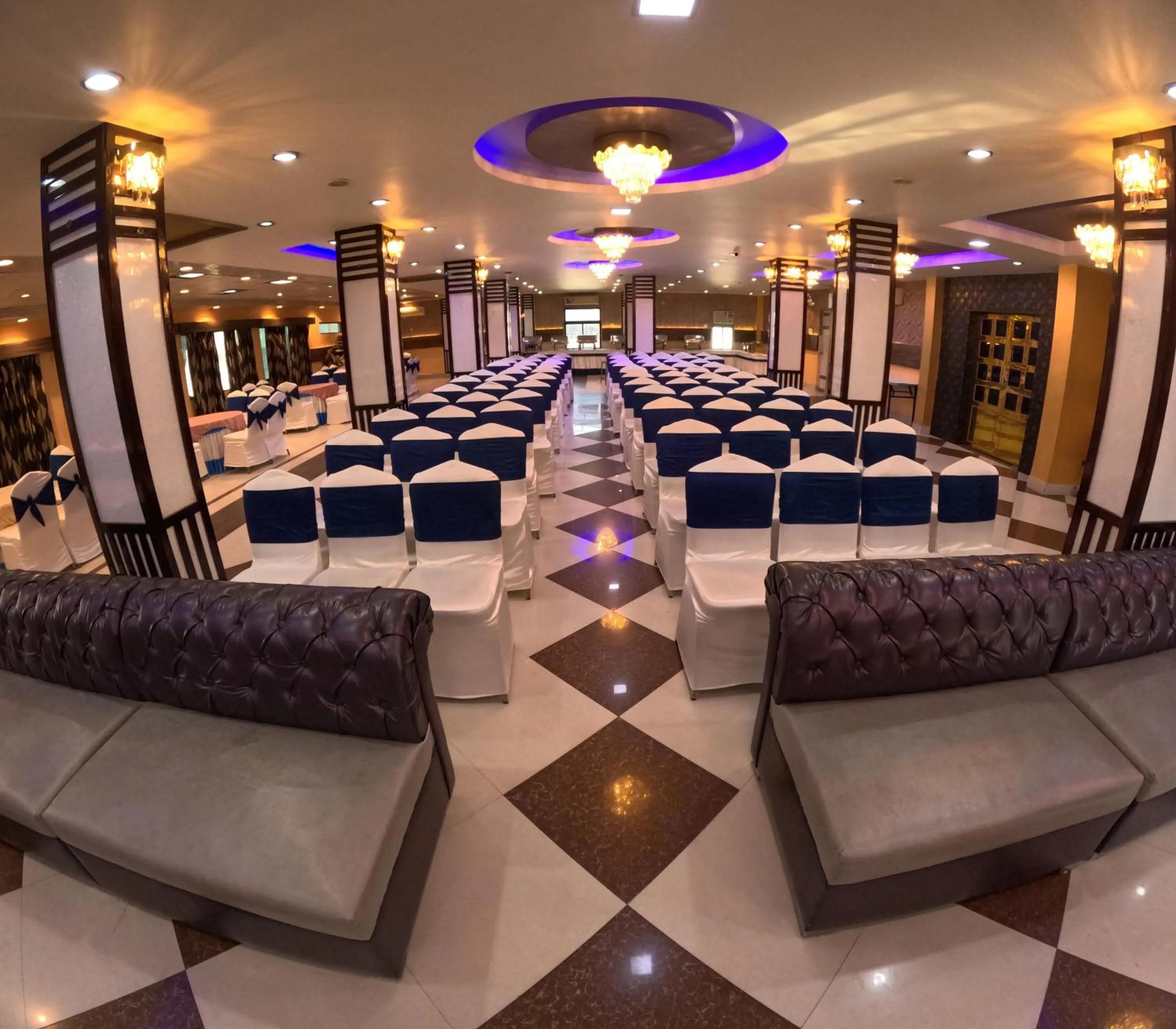 Seating area in Hotel Grand Corporate
