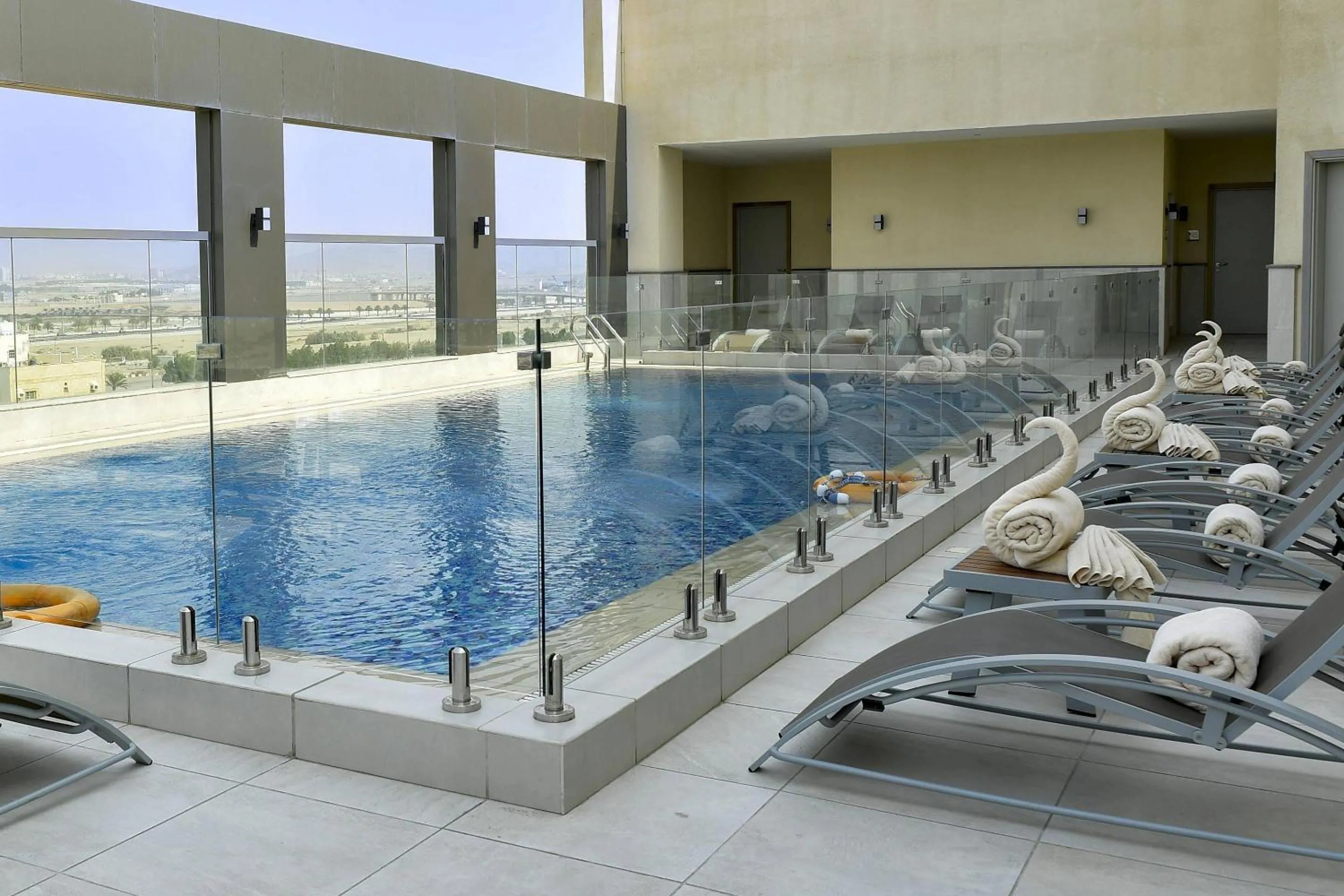 Swimming pool in Clarion Hotel Jeddah Airport
