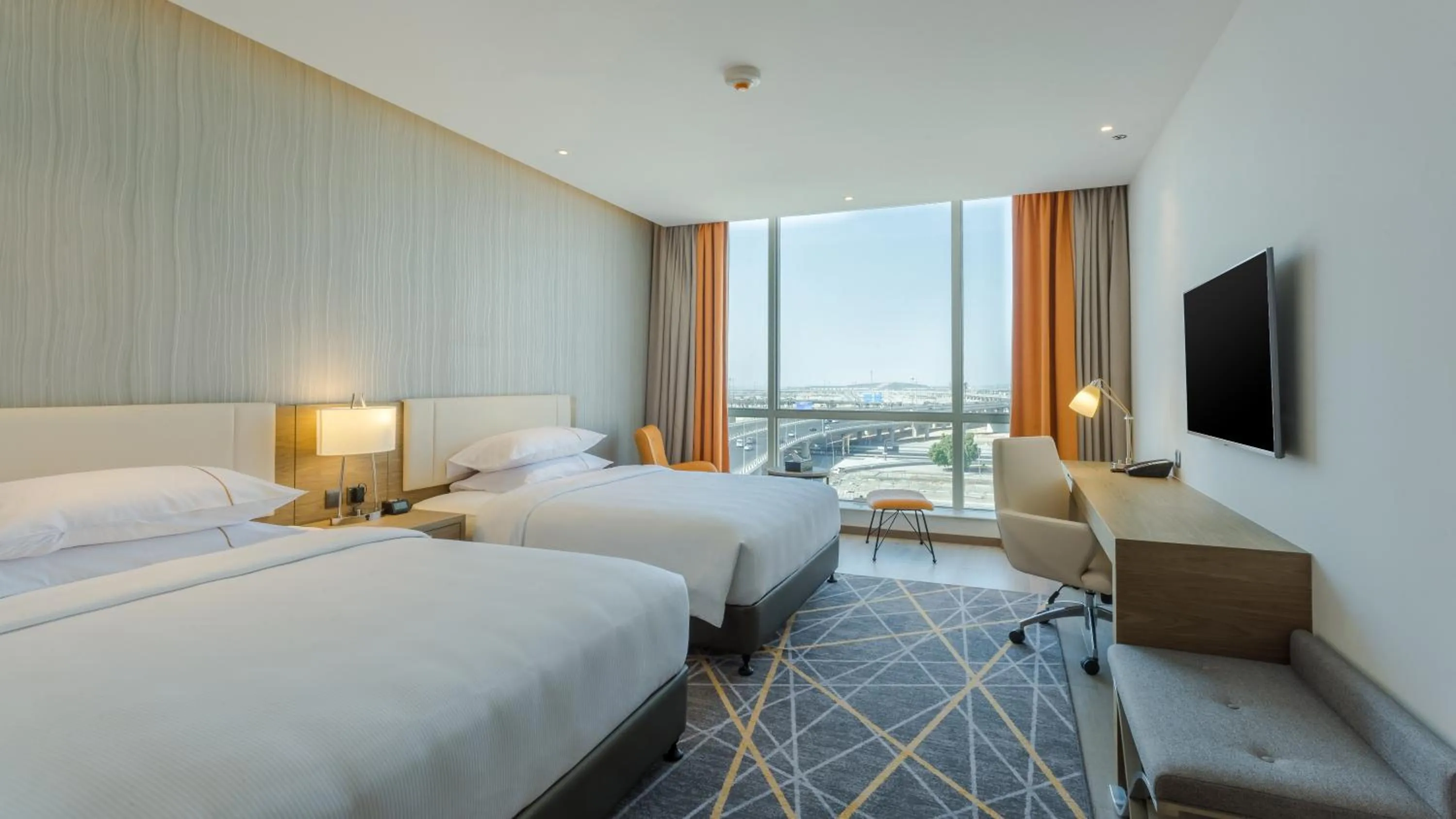 Photo of the whole room, Bed in Clarion Hotel Jeddah Airport