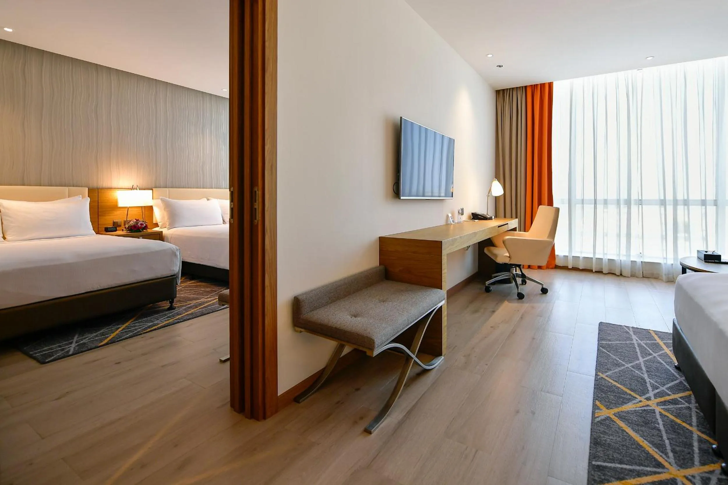 Bed in Clarion Hotel Jeddah Airport