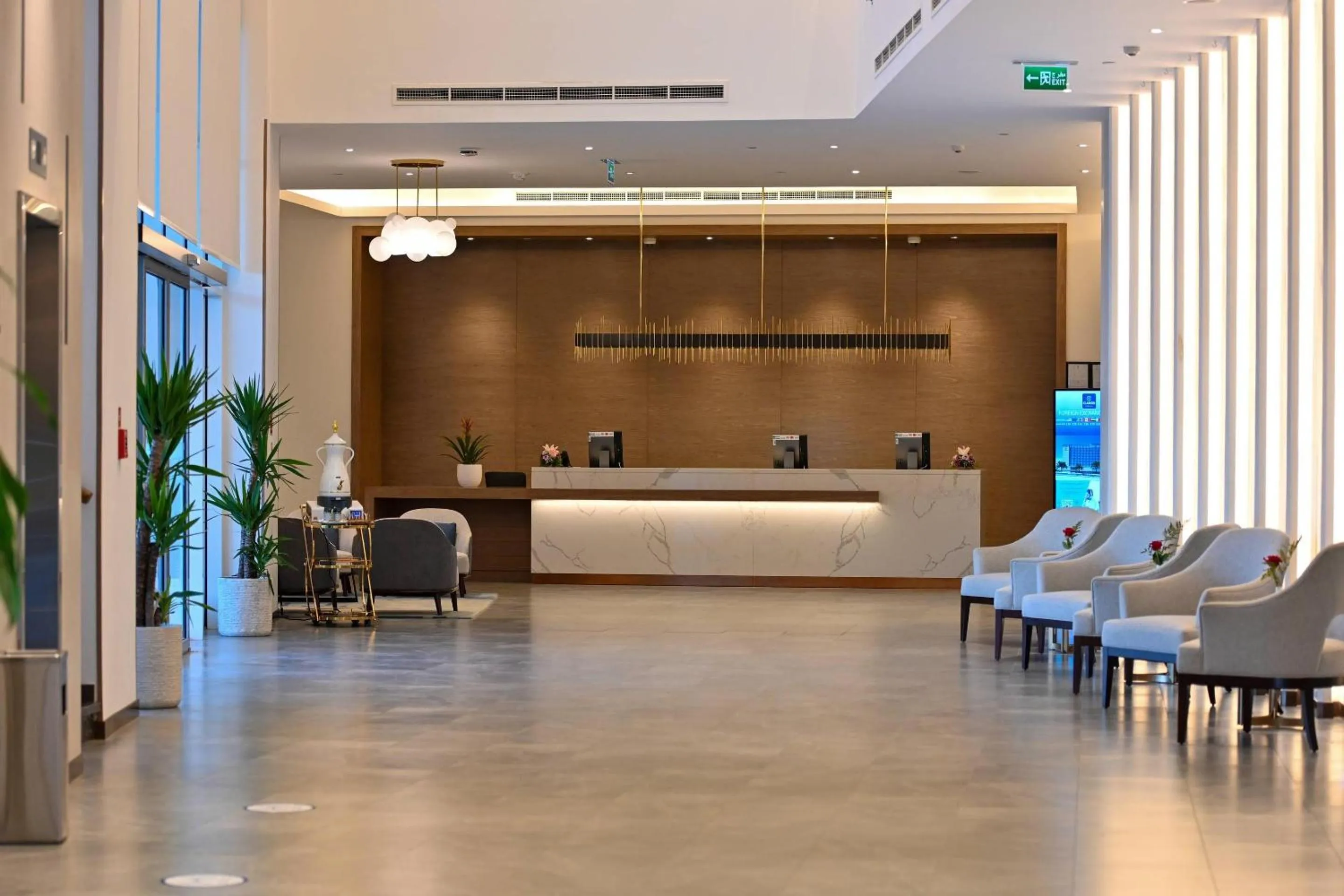 Lobby or reception in Clarion Hotel Jeddah Airport