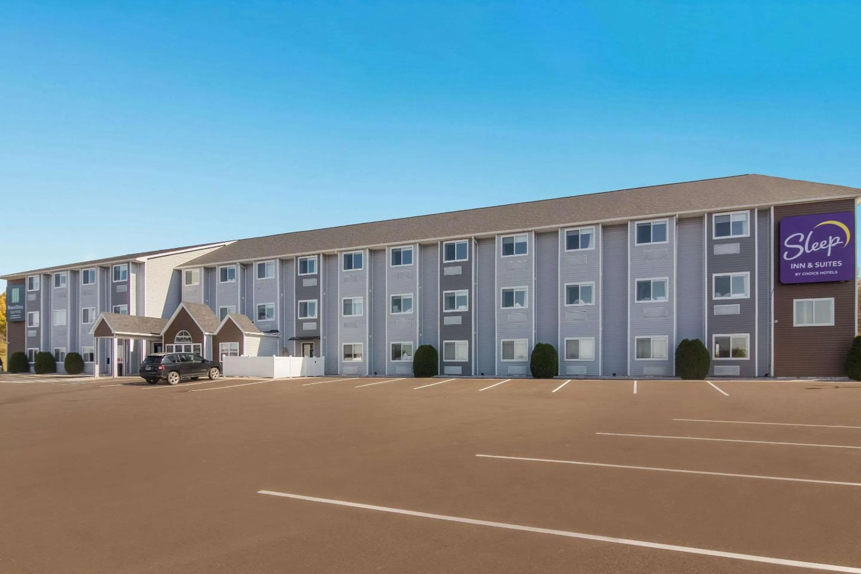 Property building in MainStay Suites Clarion, PA near I-80