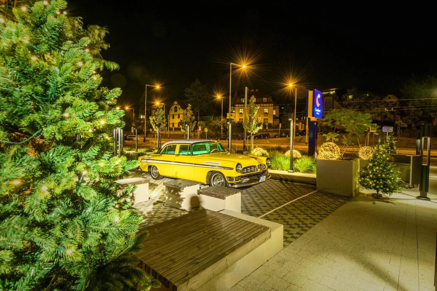 Property building in Comfort Hotel Prague City