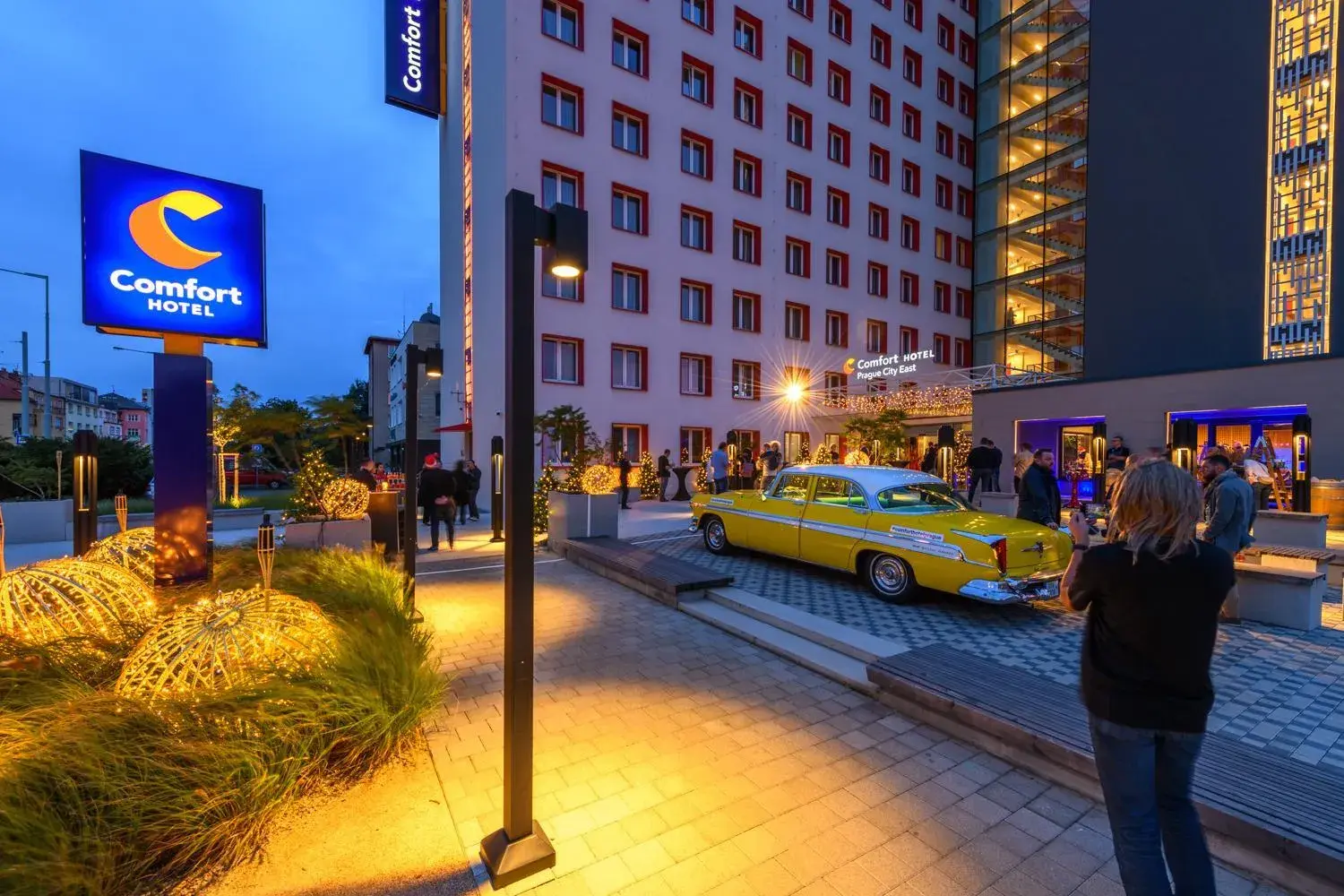 Property building in Comfort Hotel Prague City Property building in Comfort Hotel Prague City