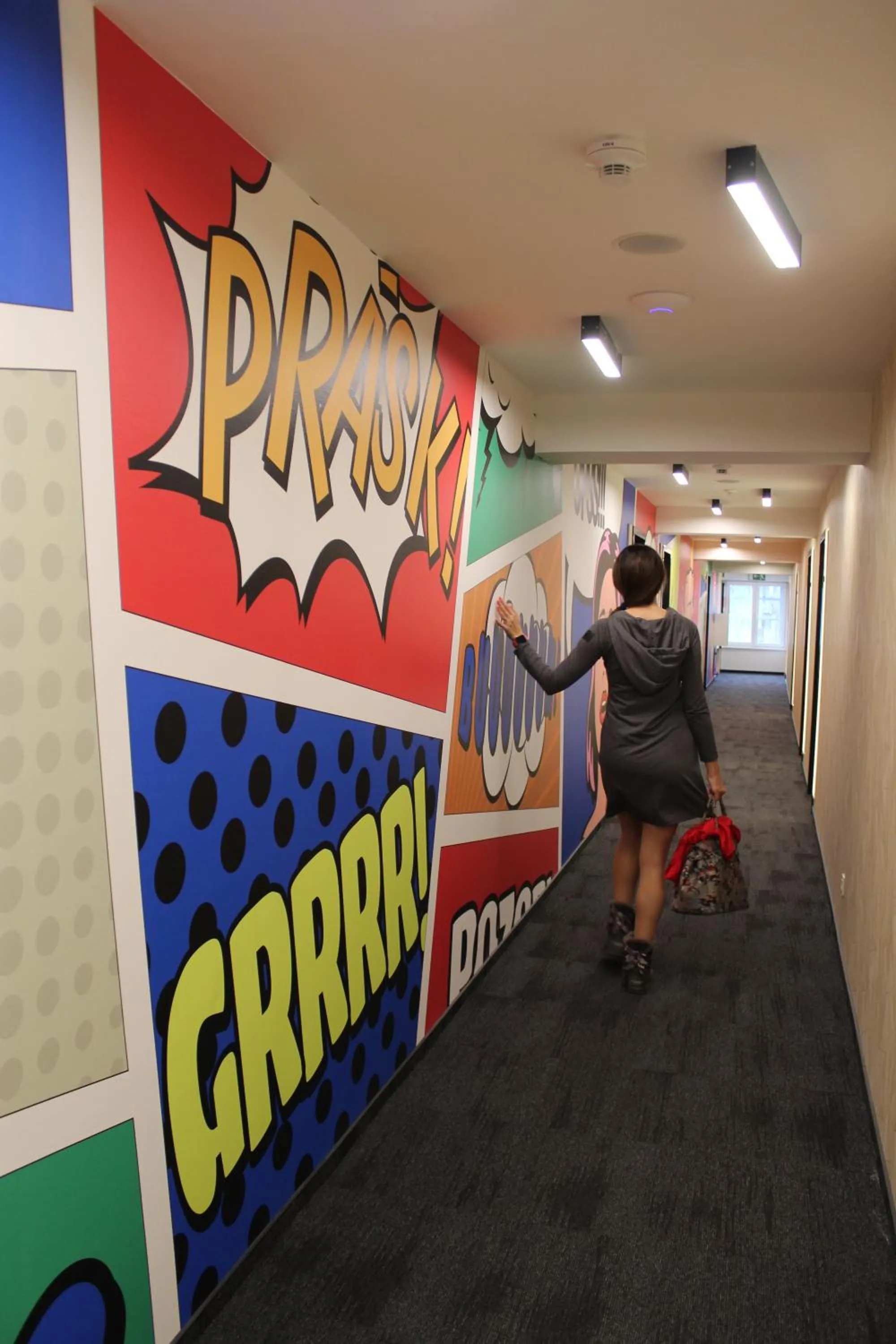 Decorative detail in Comfort Hotel Prague City