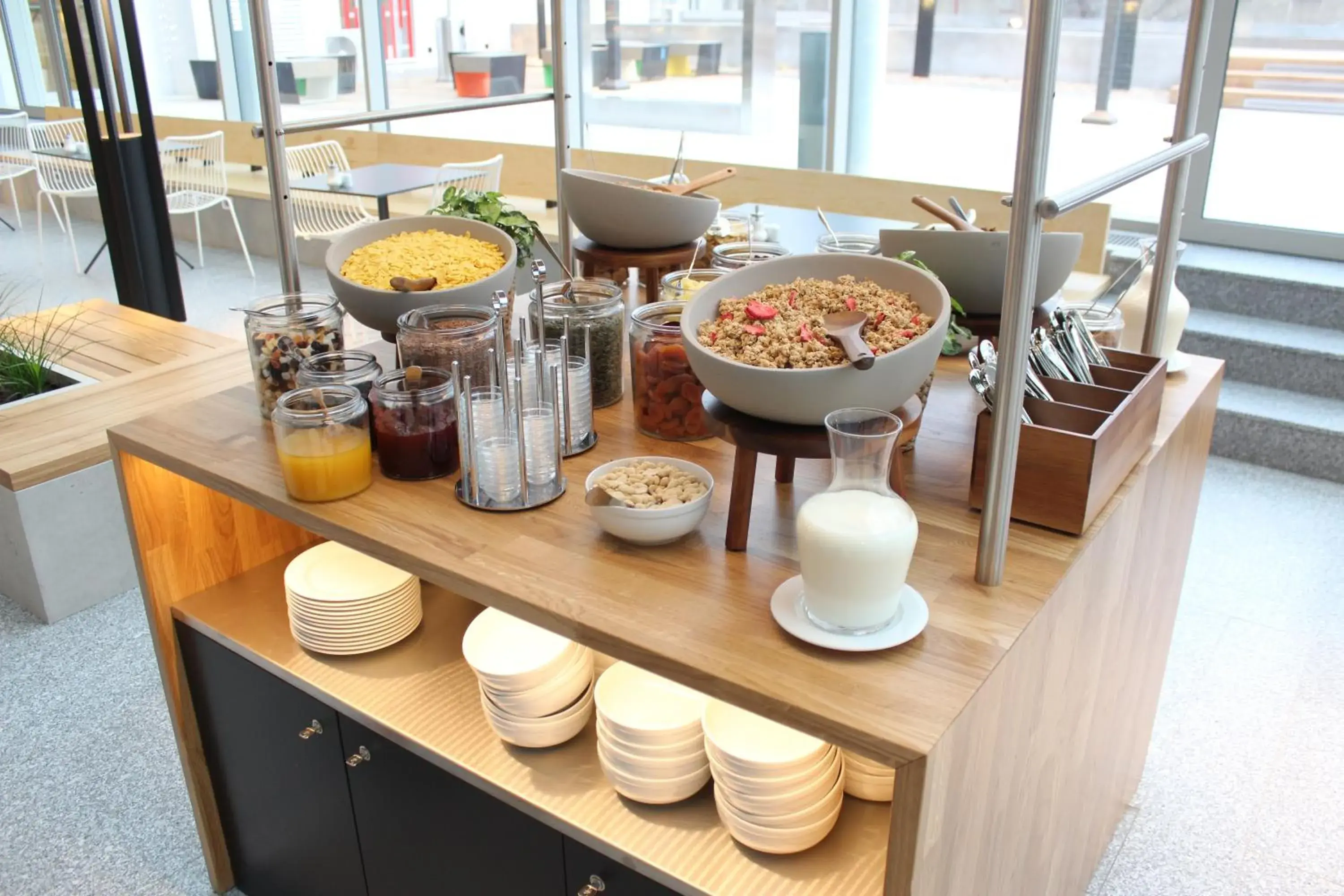 Breakfast in Comfort Hotel Prague City Breakfast in Comfort Hotel Prague City