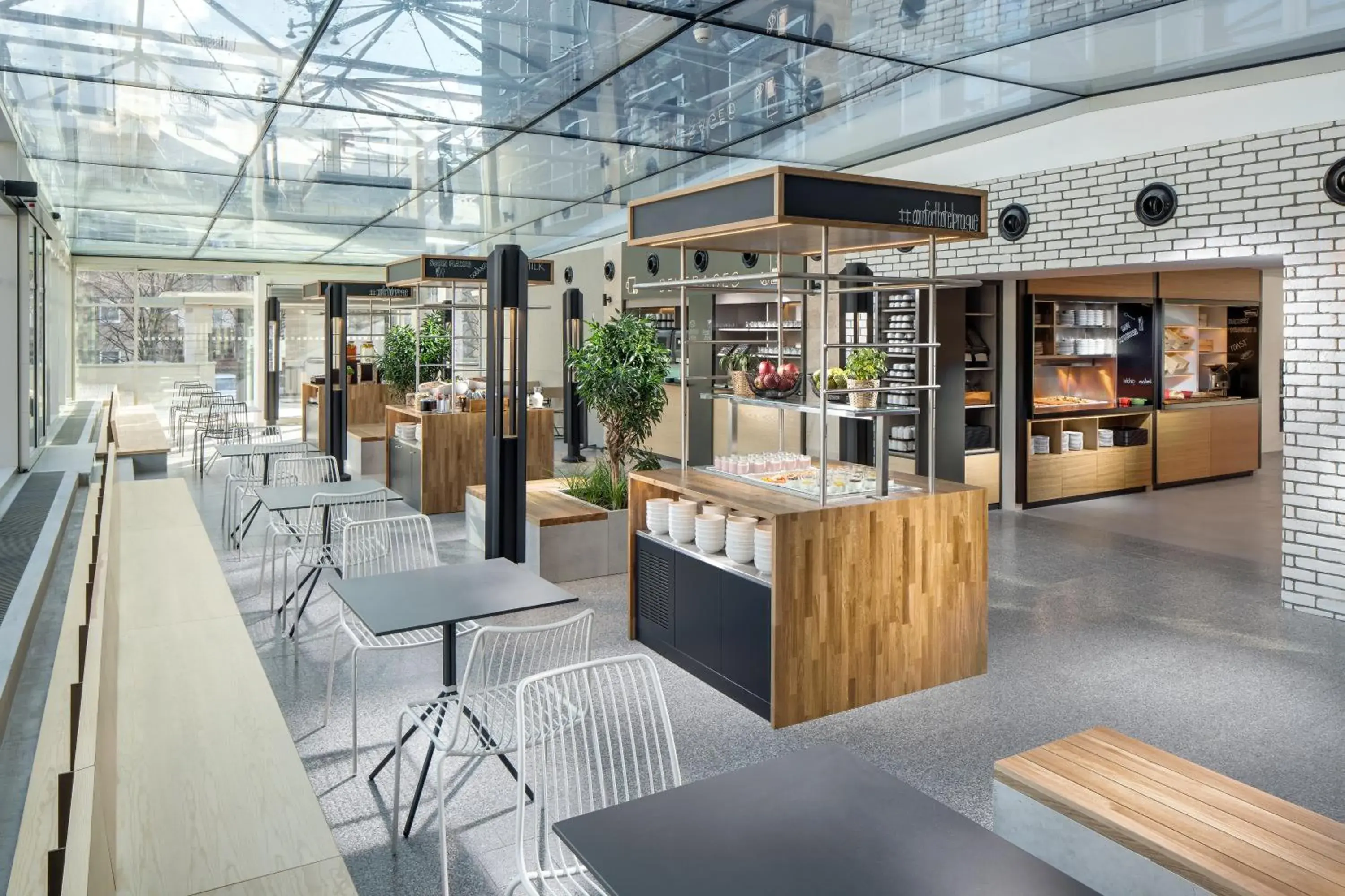 Lobby or reception in Comfort Hotel Prague City Lobby or reception in Comfort Hotel Prague City