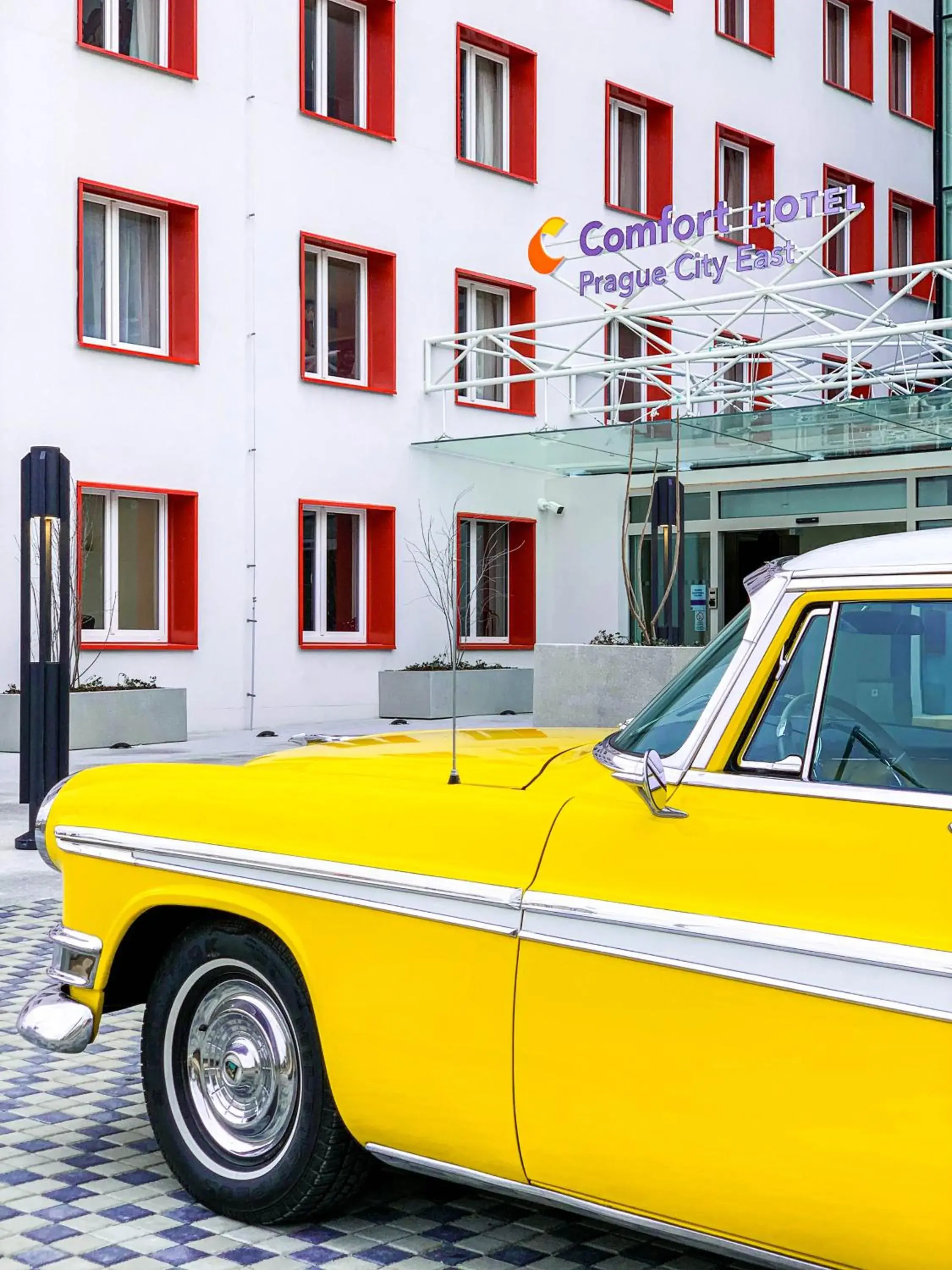 Facade/entrance in Comfort Hotel Prague City Facade/entrance in Comfort Hotel Prague City