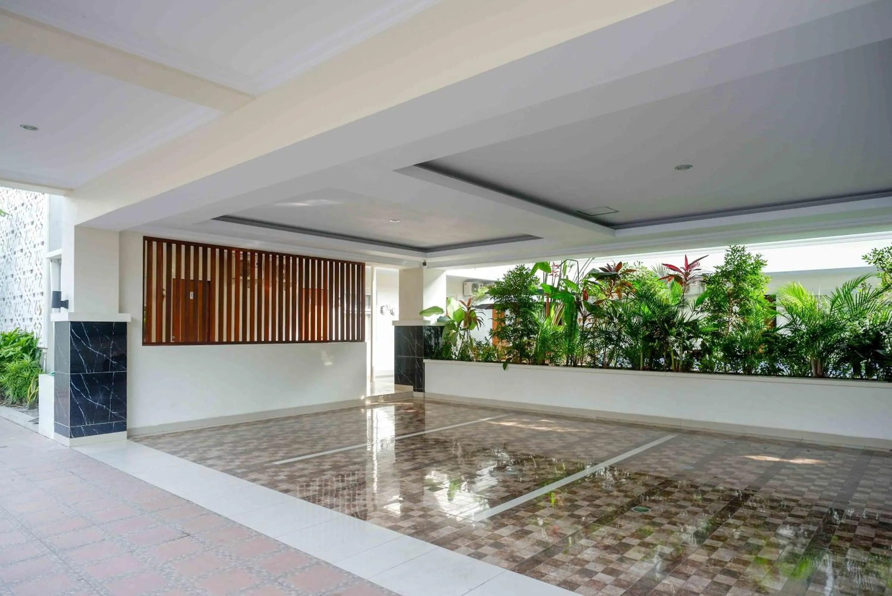 View (from property/room) in Urbanview Hotel Syariah Casa Azmya Yogyakarta by RedDoorz