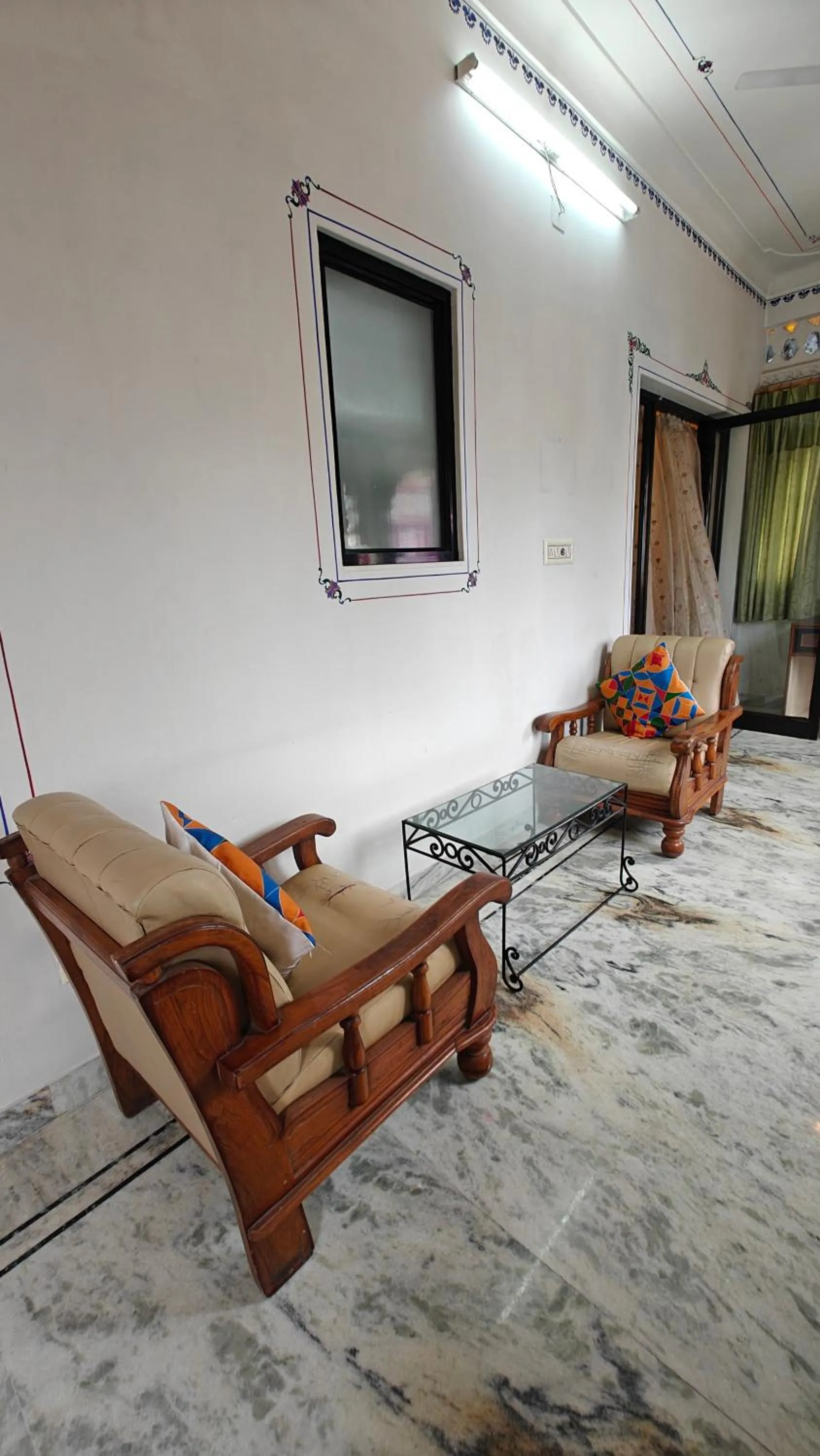 Seating area in Baba Palace - A Heritage Hotel, Udaipur