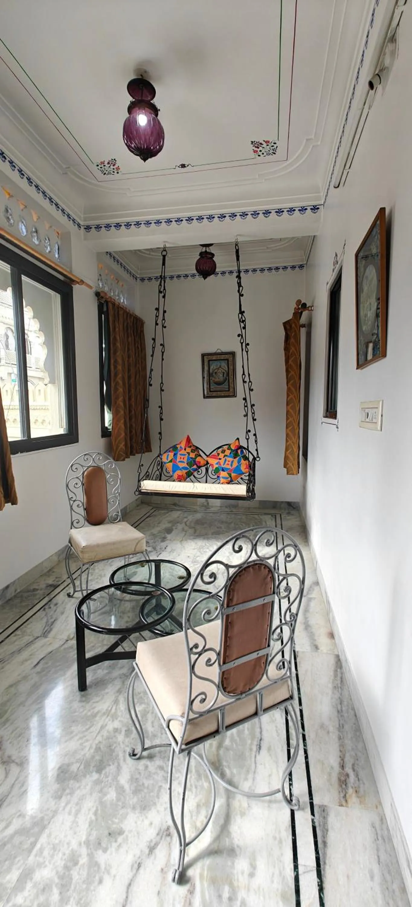 Seating area in Baba Palace - A Heritage Hotel, Udaipur