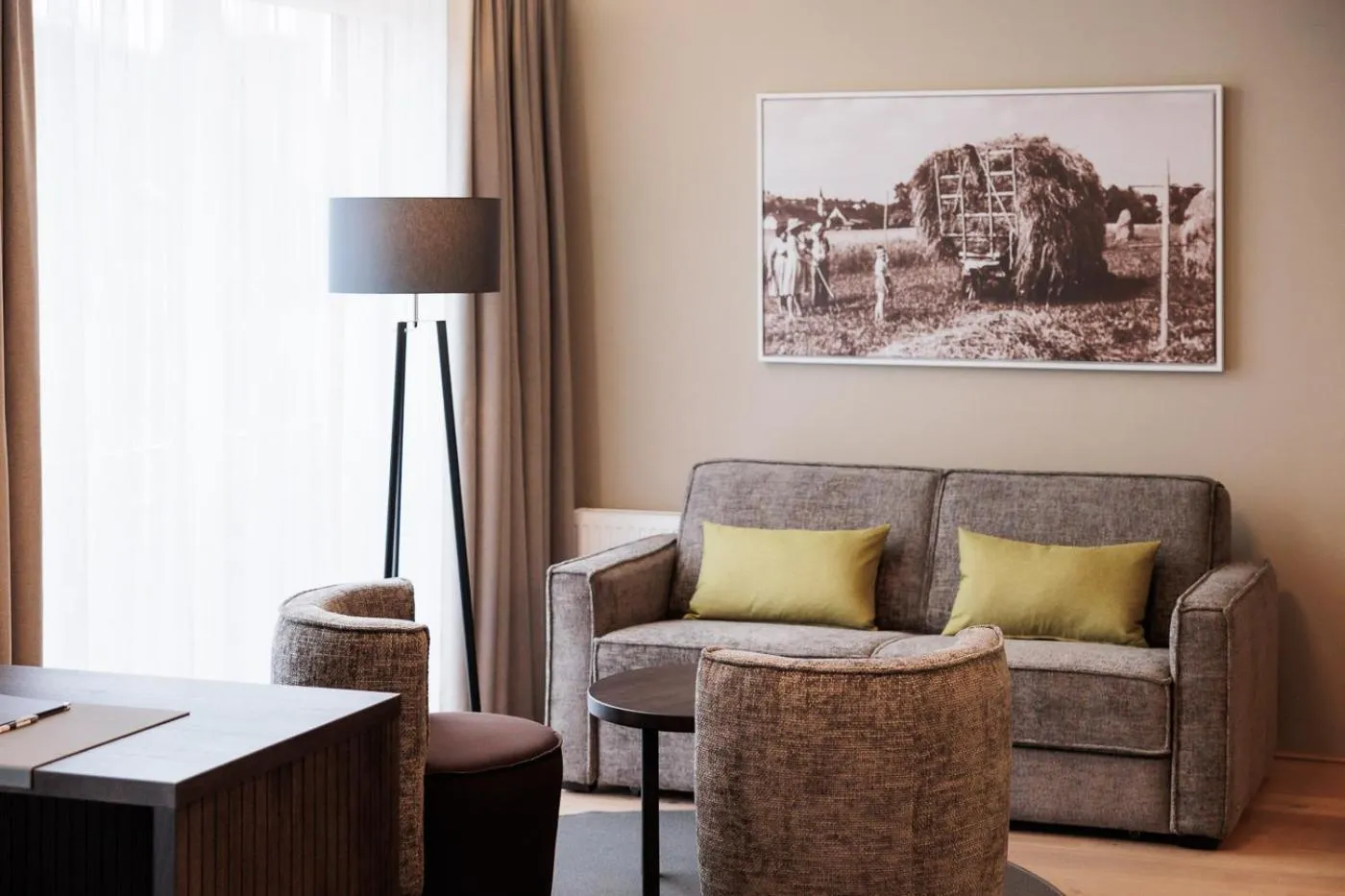 Seating area in Hotel Wallern Garni