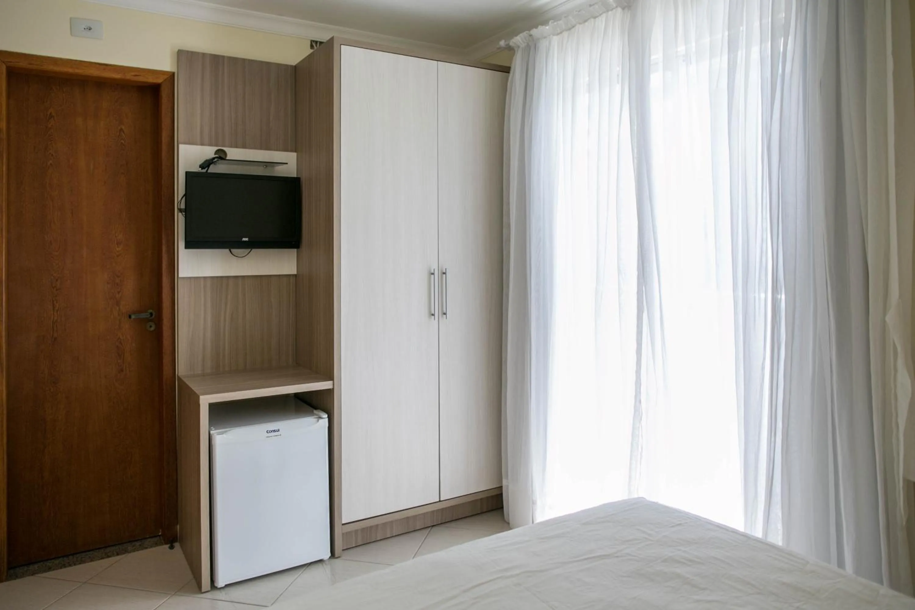 Bed in Bombinhas Praia Apart Hotel - Unidade rua Corrupião