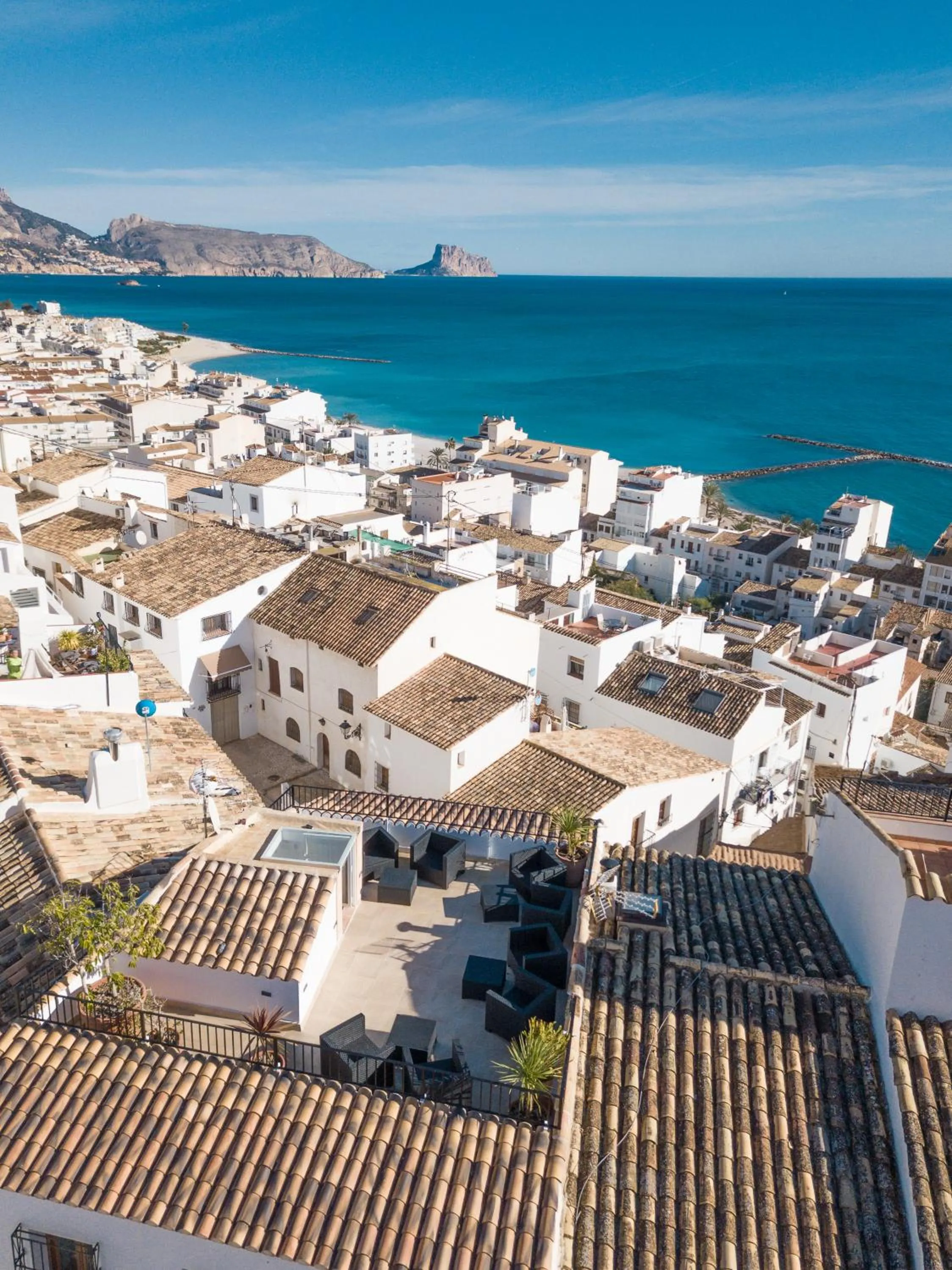 Bird's eye view in Porta Nova Suites Altea - Adults Only