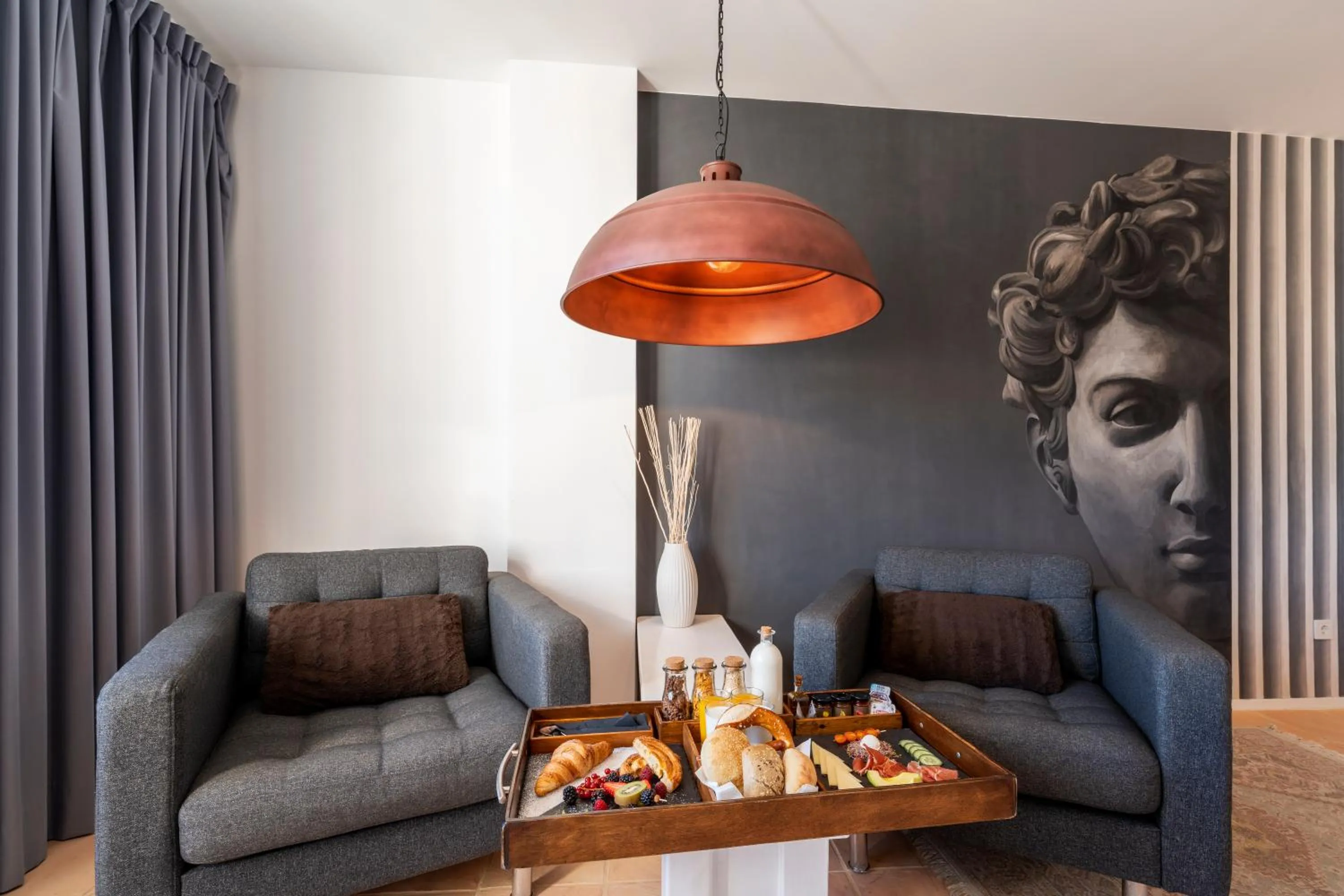 Seating area in Porta Nova Suites Altea - Adults Only