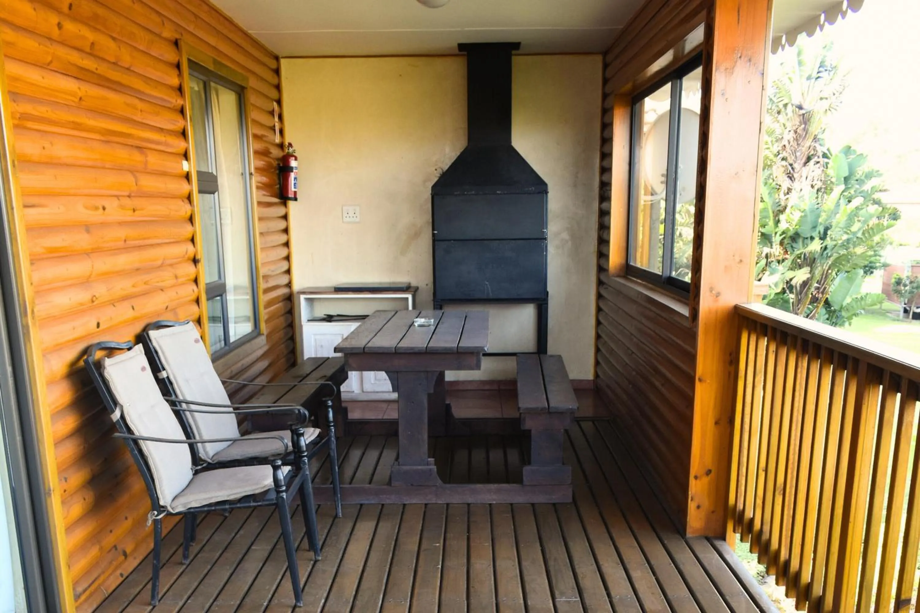 Patio in Dibiki Holiday Resort