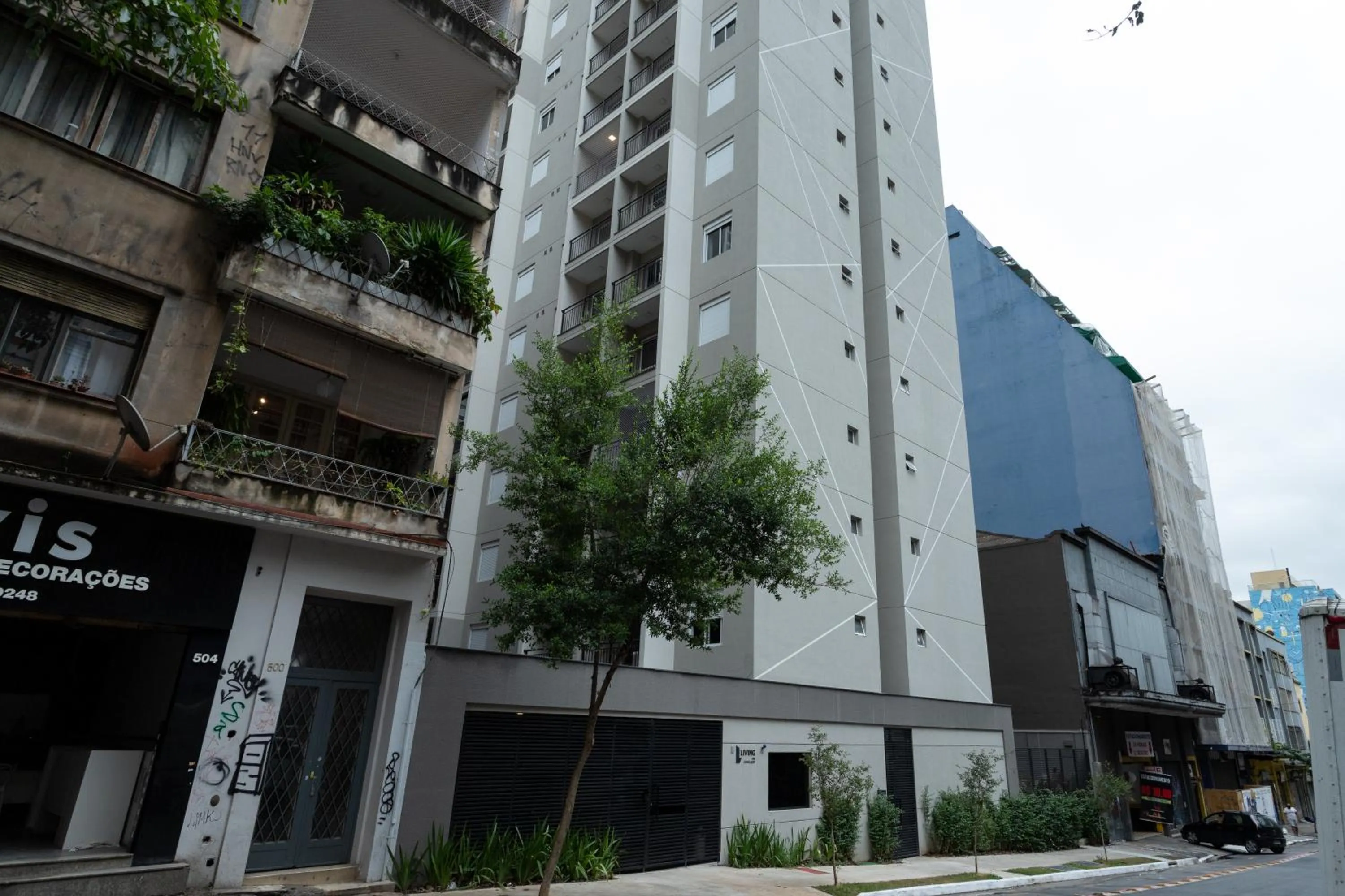 Property building in Smart Charlie Consolação