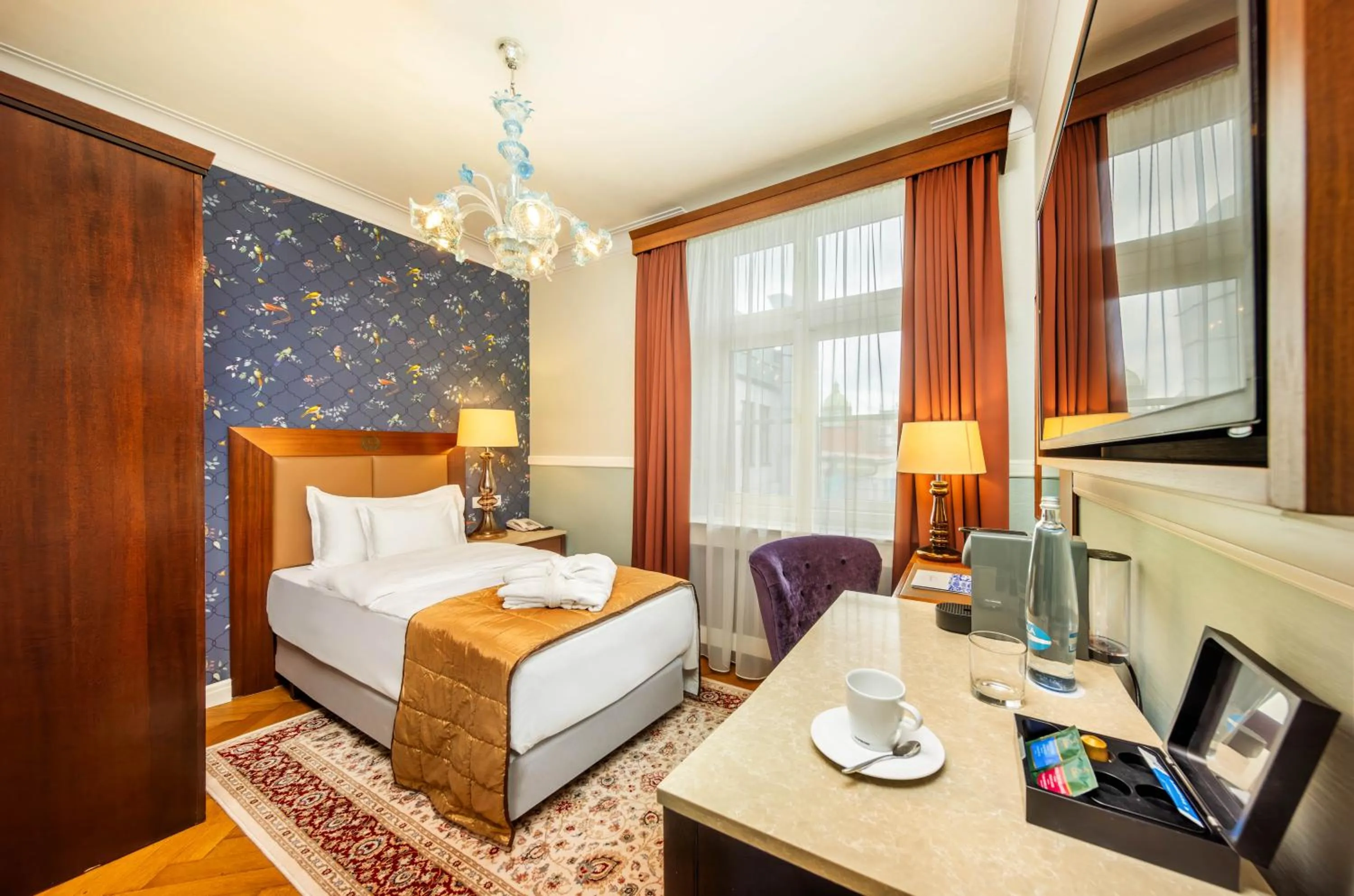 Photo of the whole room, Bed in Esplanade Hotel Prague