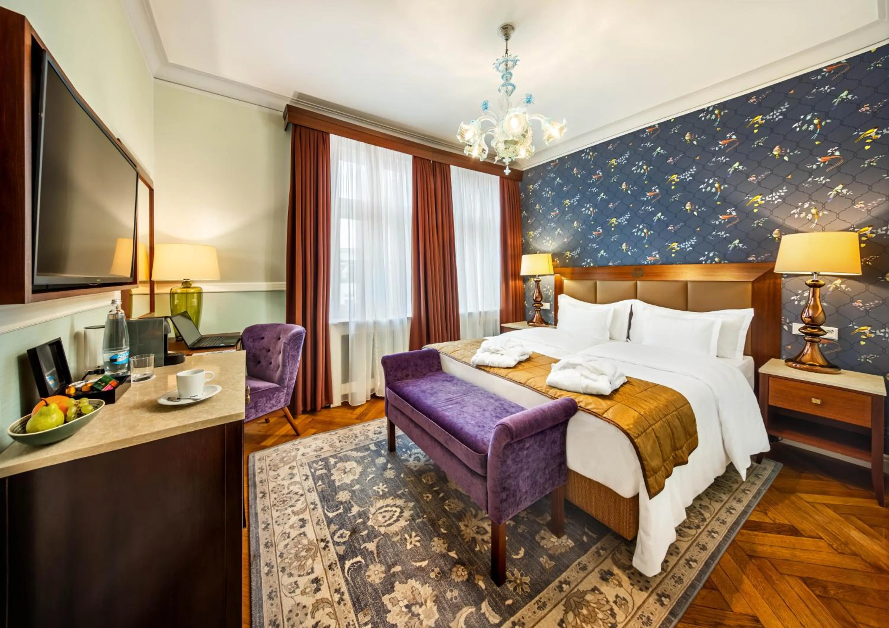 Photo of the whole room, Bed in Esplanade Hotel Prague