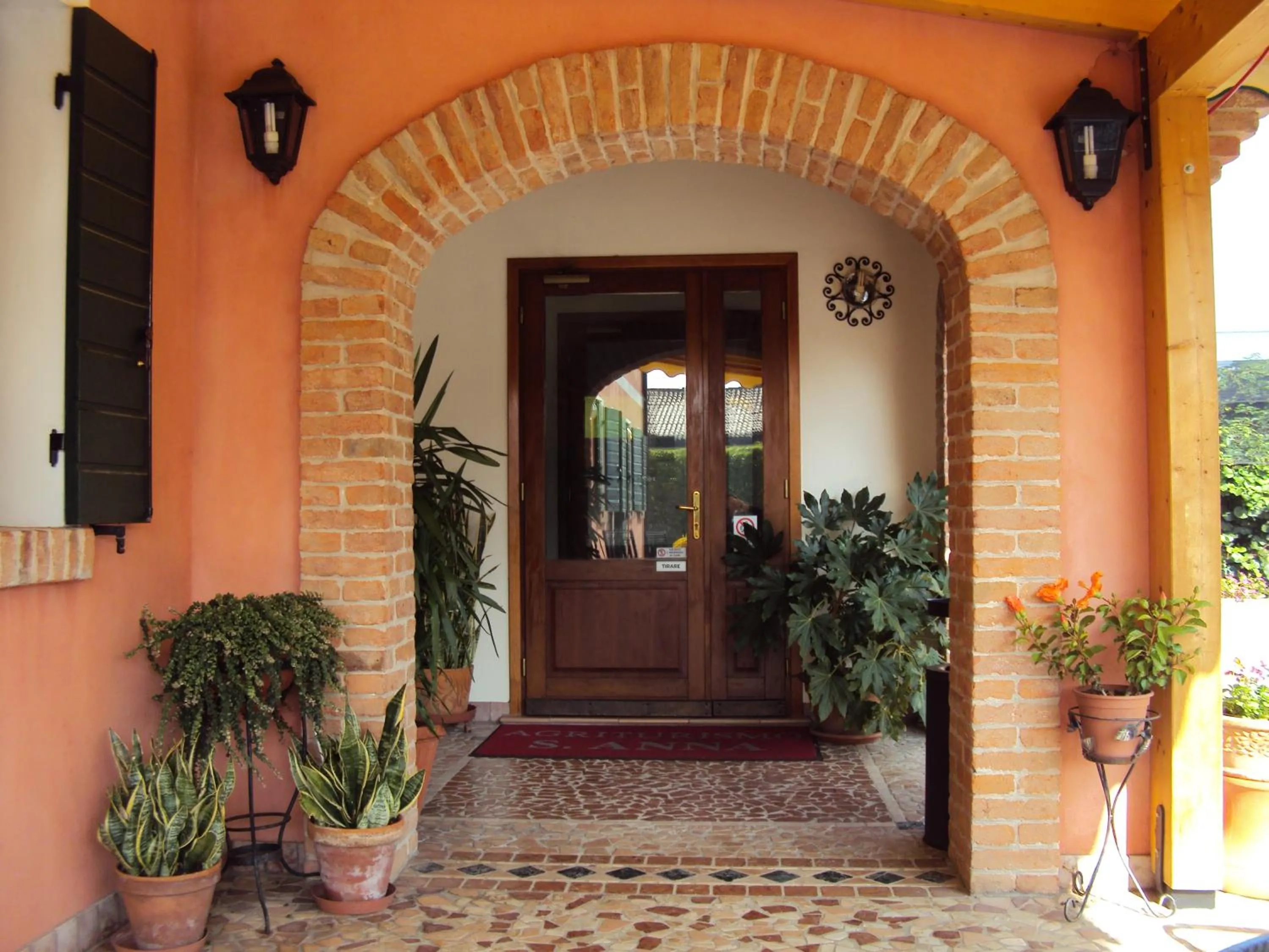 Facade/entrance in Agriturismo Sant' Anna