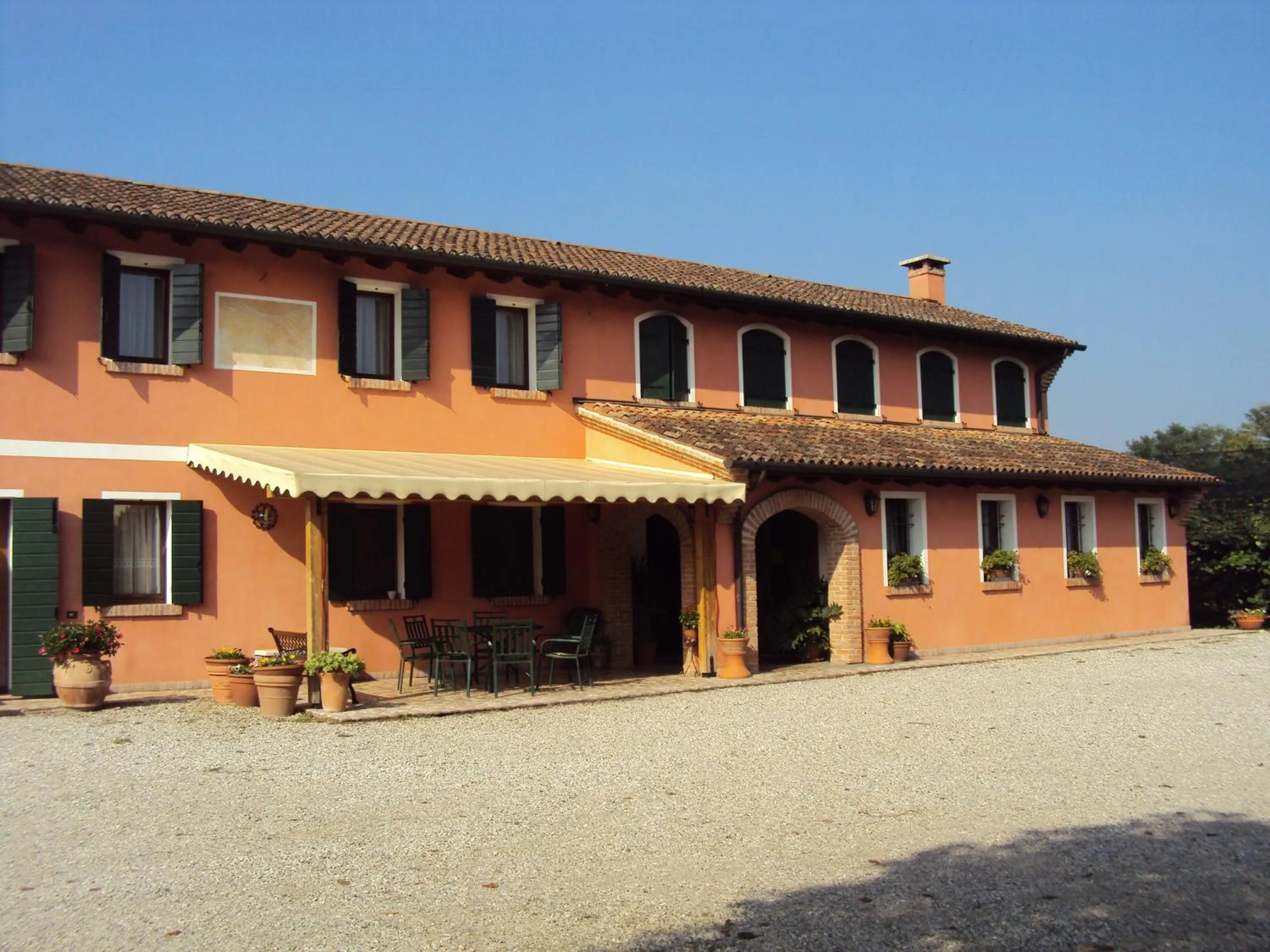 Facade/entrance in Agriturismo Sant' Anna