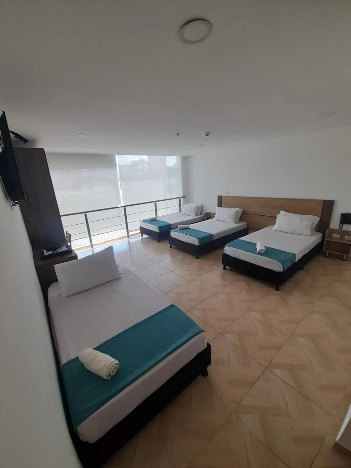 Bed in Hotel Royal Cid Bogota