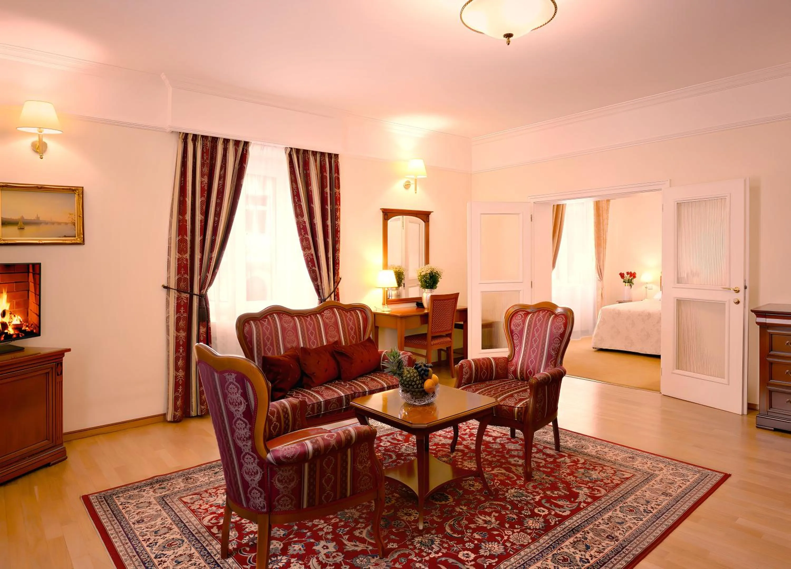 Seating area in Boutique Hotel Seven Days