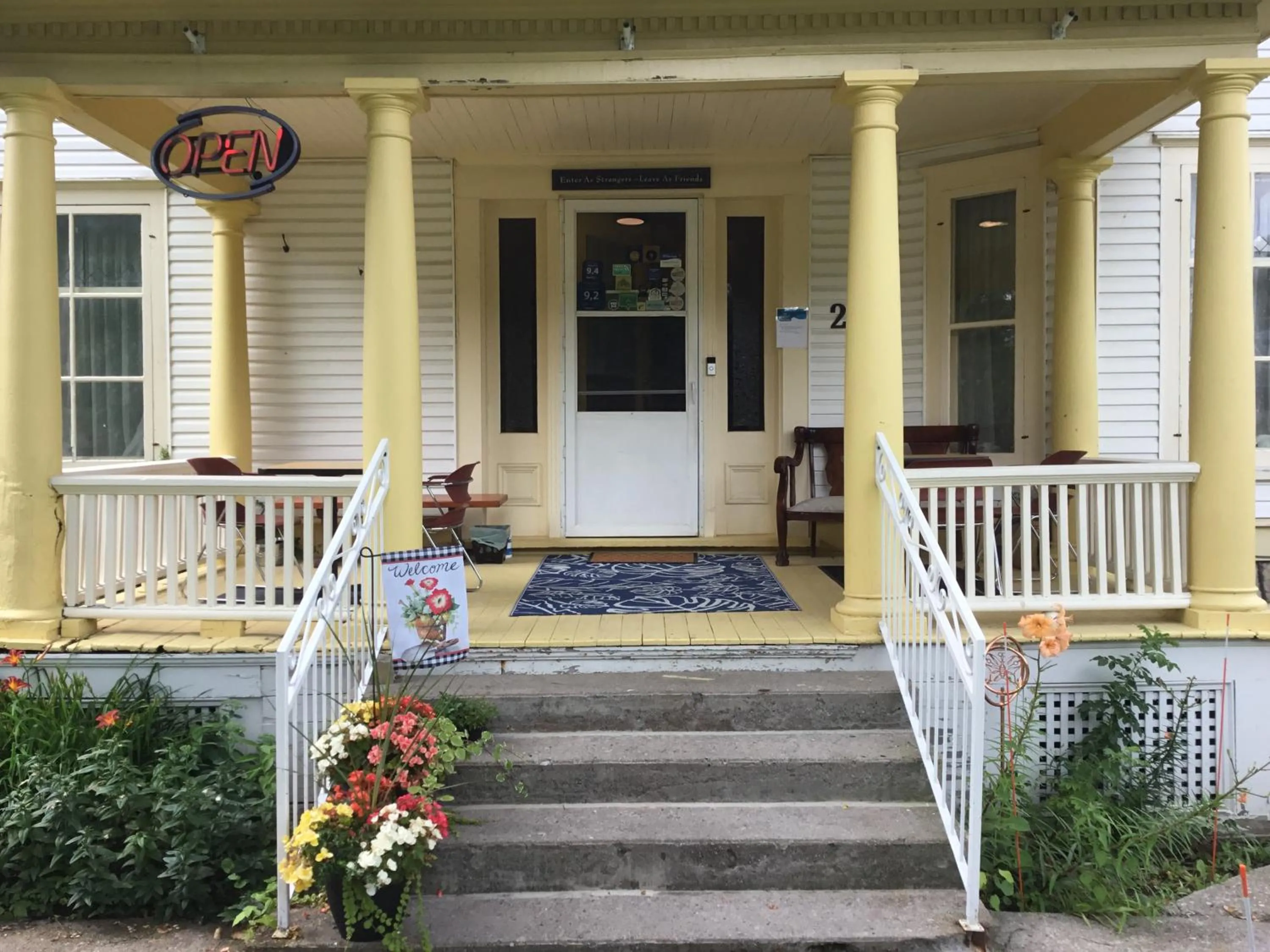Patio in Marmora and Lake Inn and Victorian Diner