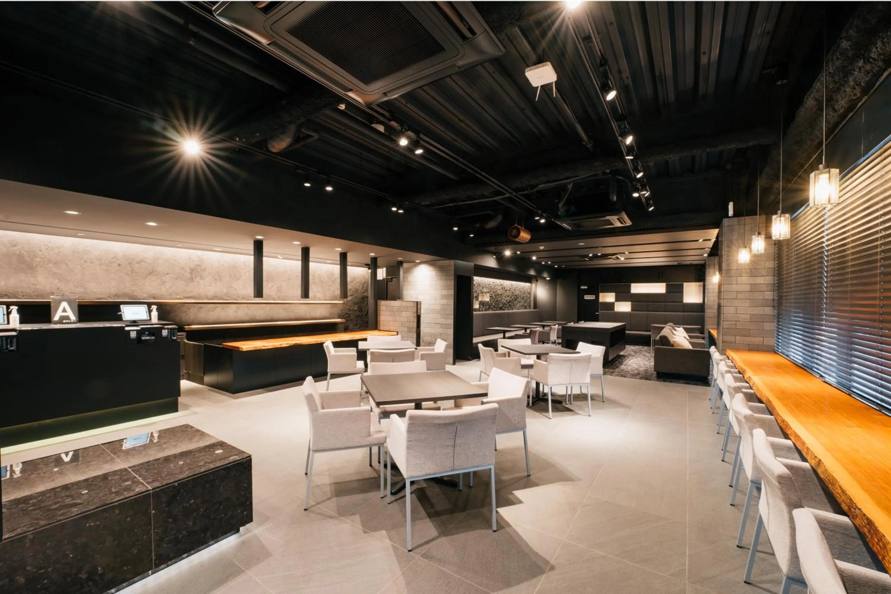 Lobby or reception in mizuka Business Canal City Hakatamae