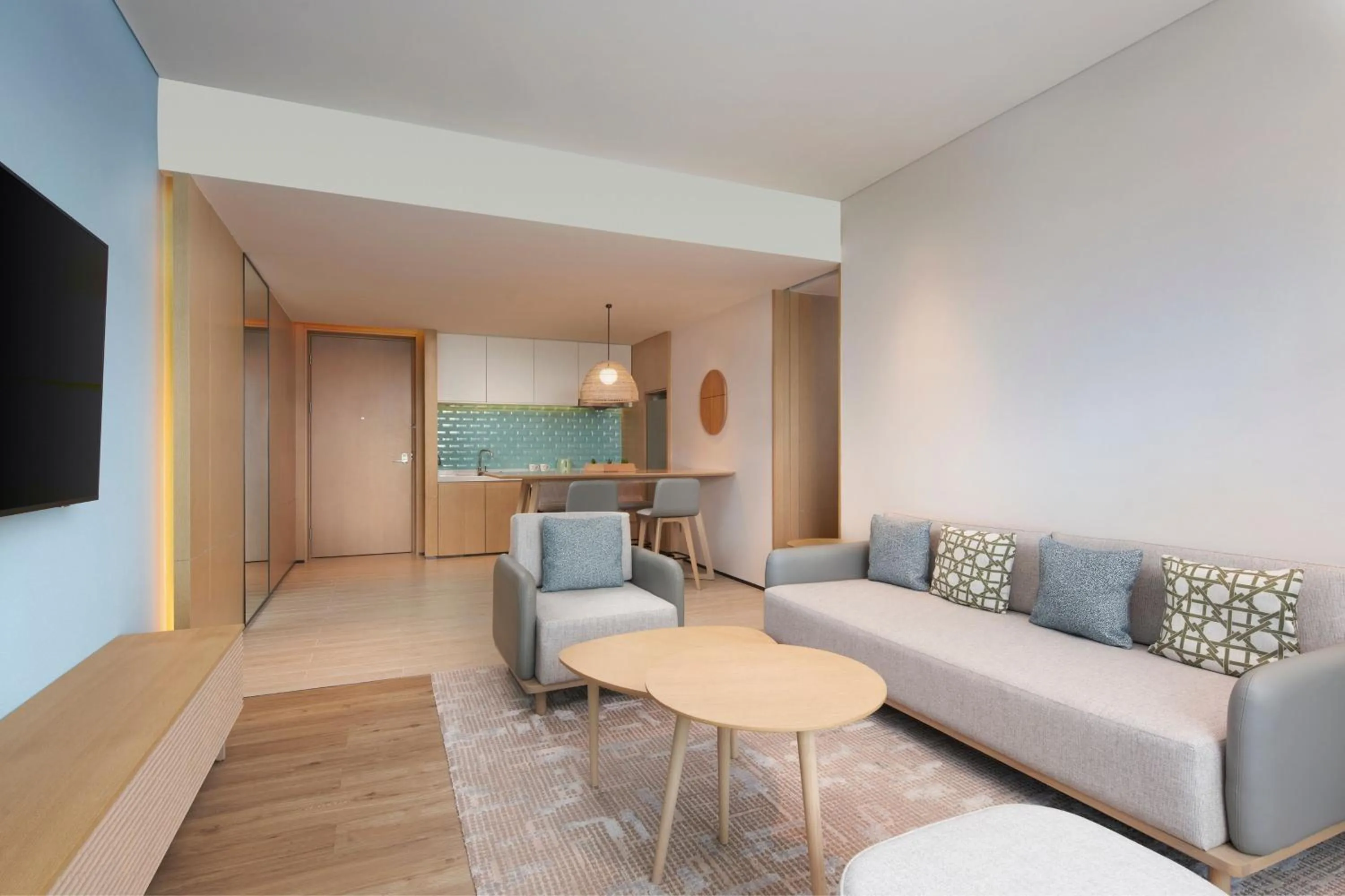 Living room in Element Xiamen Tong'an