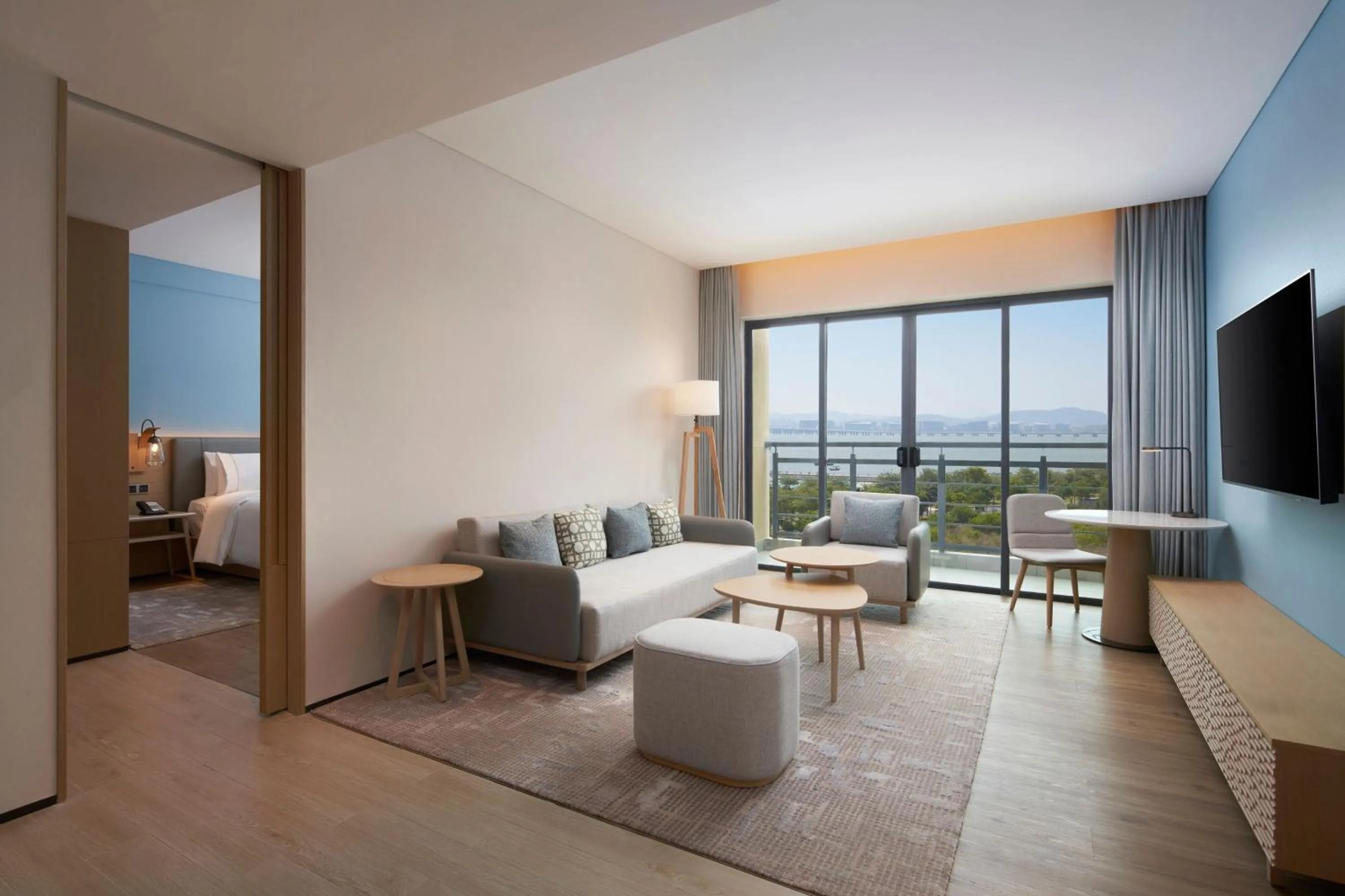 Living room in Element Xiamen Tong'an