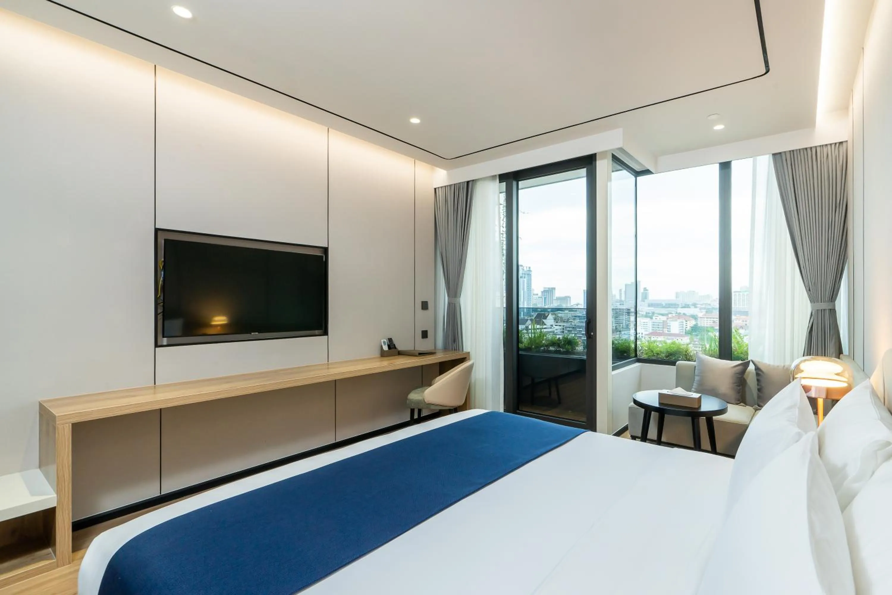 View (from property/room), Bed in Arbour Hotel and Residence