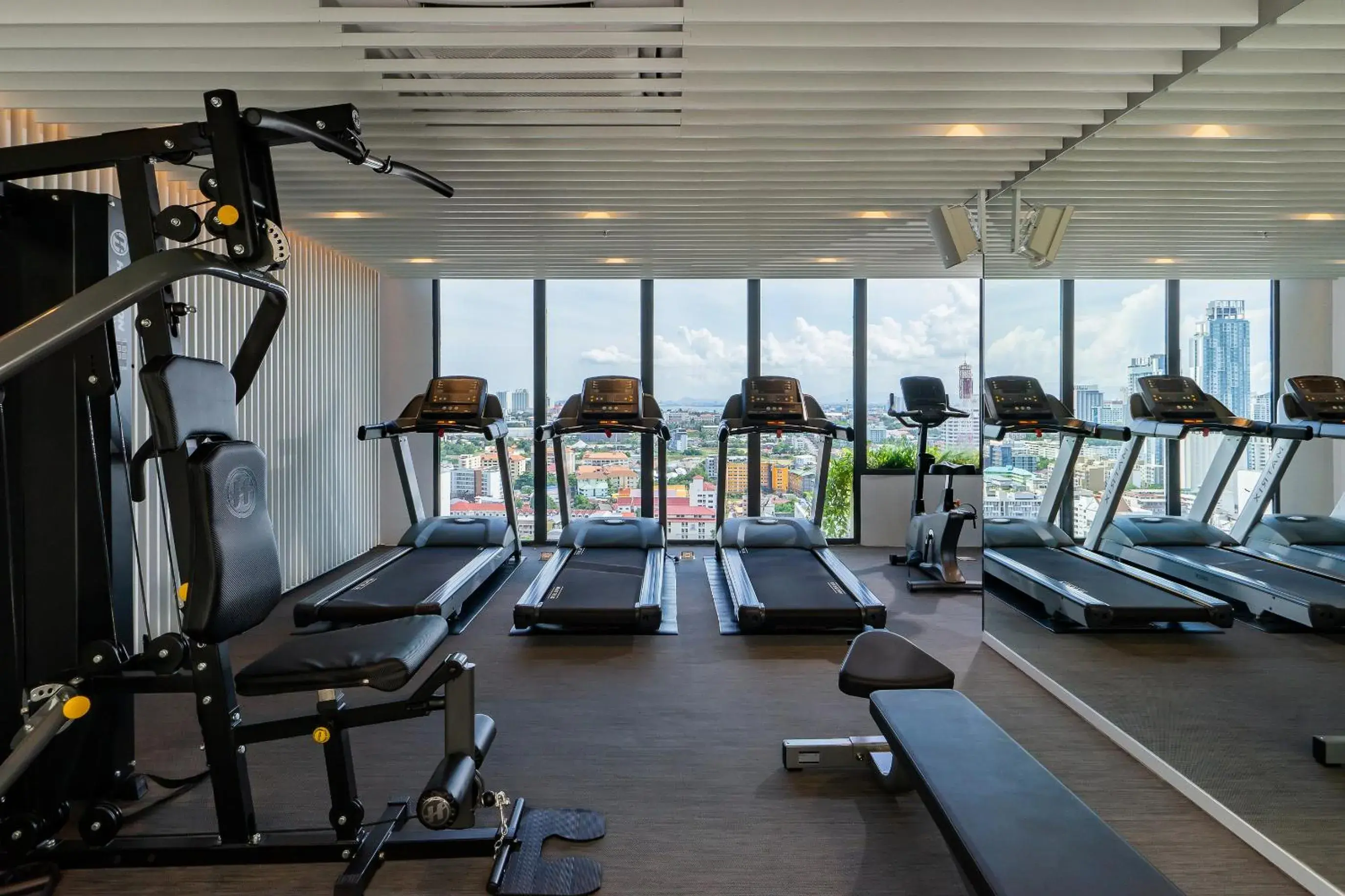 Fitness centre/facilities in Arbour Hotel and Residence Fitness centre/facilities in Arbour Hotel and Residence