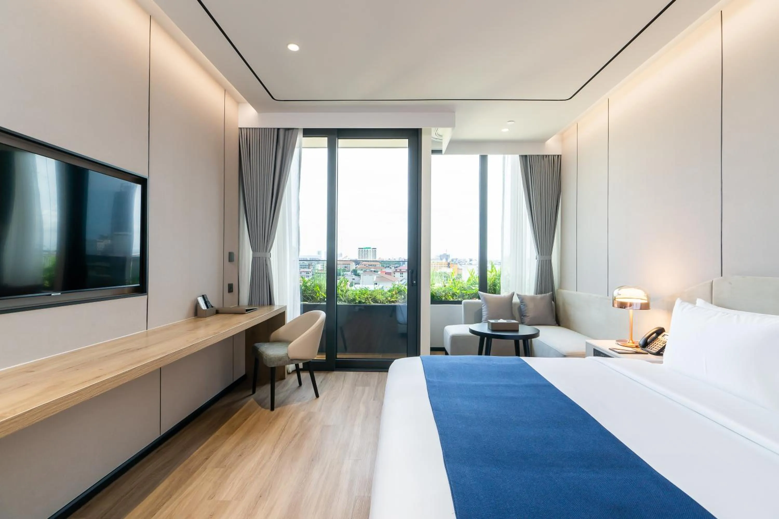 View (from property/room), Bed in Arbour Hotel and Residence