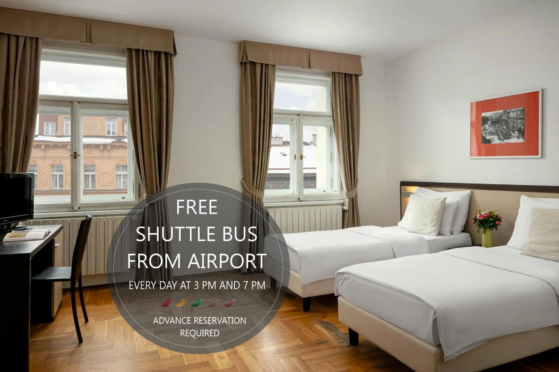 Bedroom, Bed in Hotel Praga 1