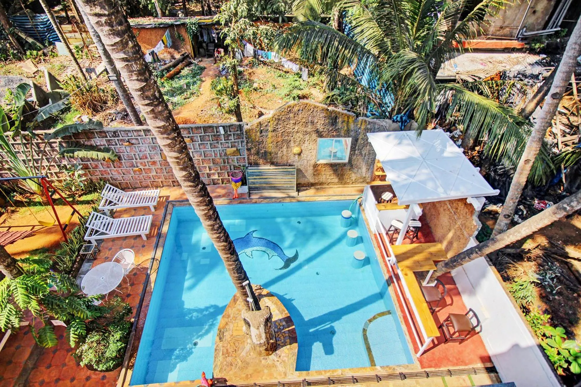 Pool view in FabHotel Golden Nest Deluxe - Nr Calangute Beach