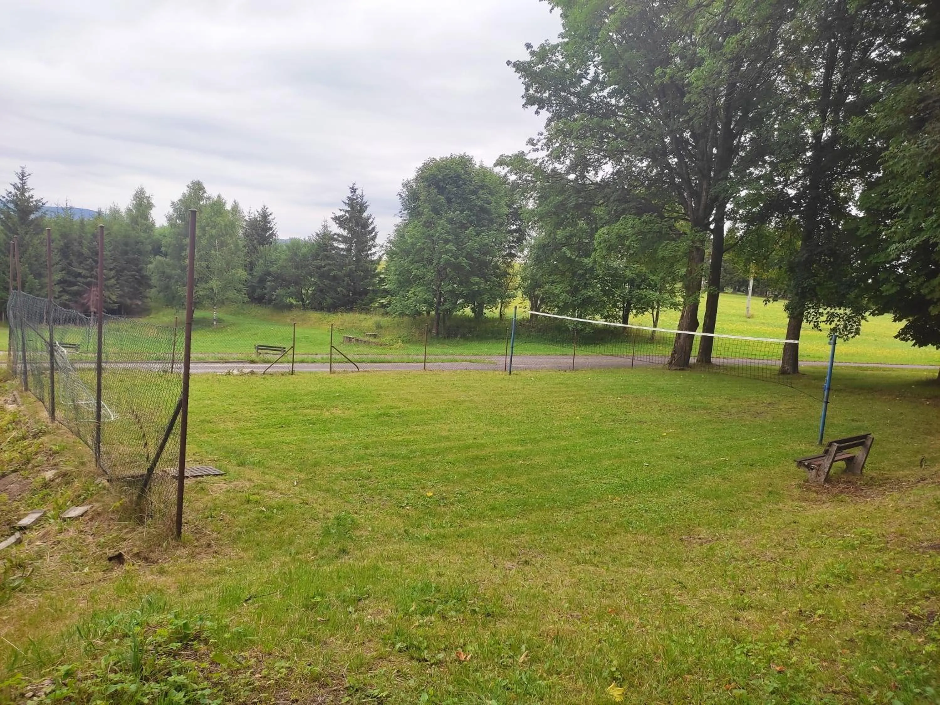 Garden in Hotel Poutní Dům