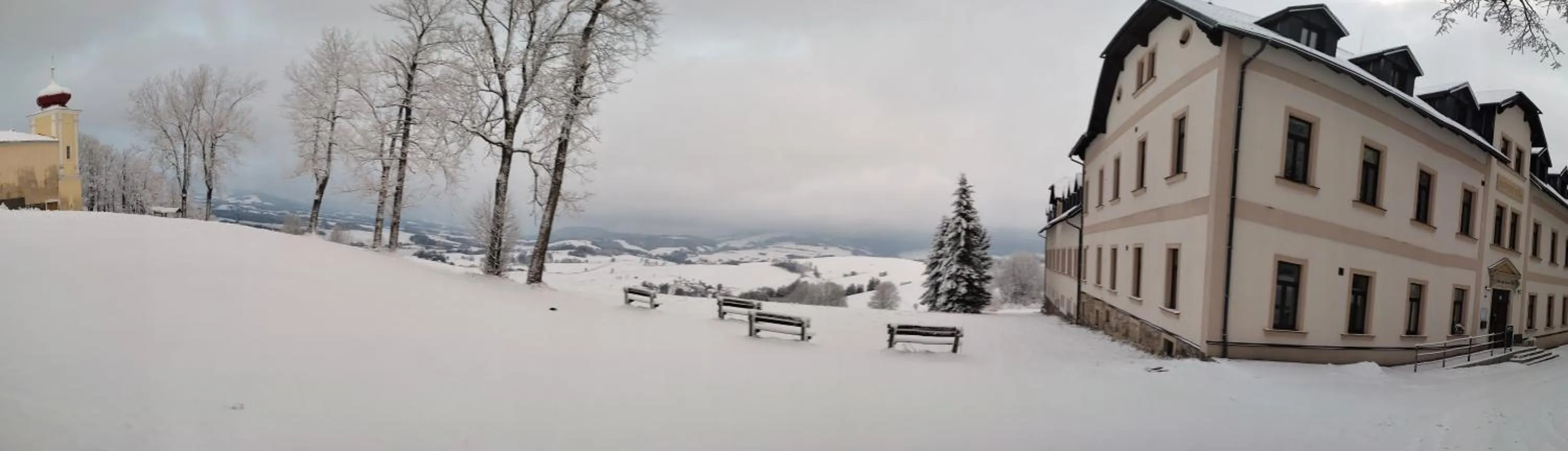 Property building in Hotel Poutní Dům