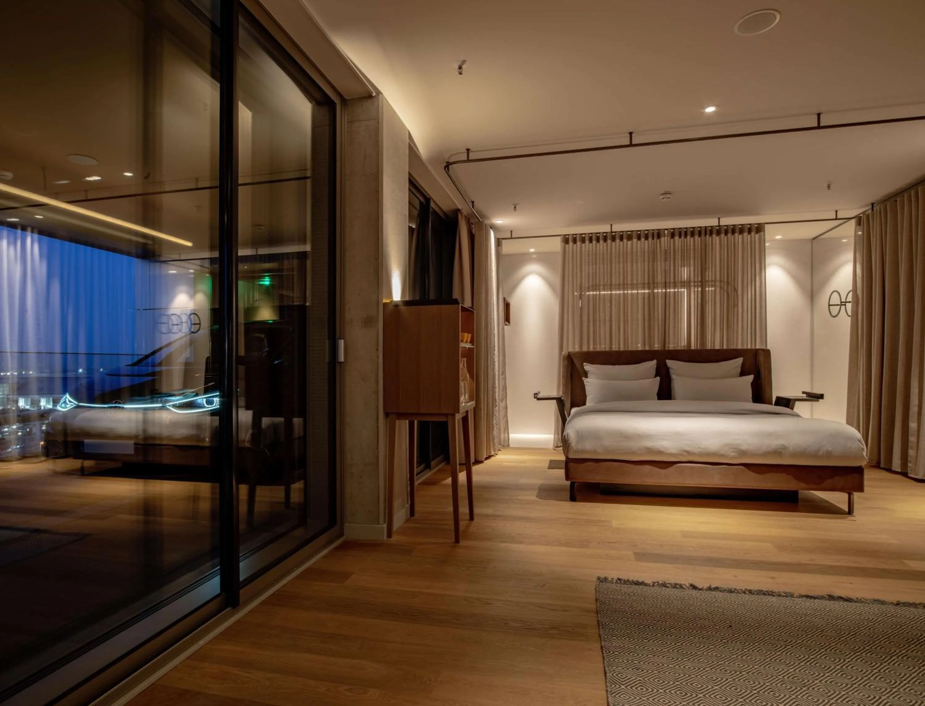 Bedroom, Bed in b'mine Hotel Frankfurt Airport