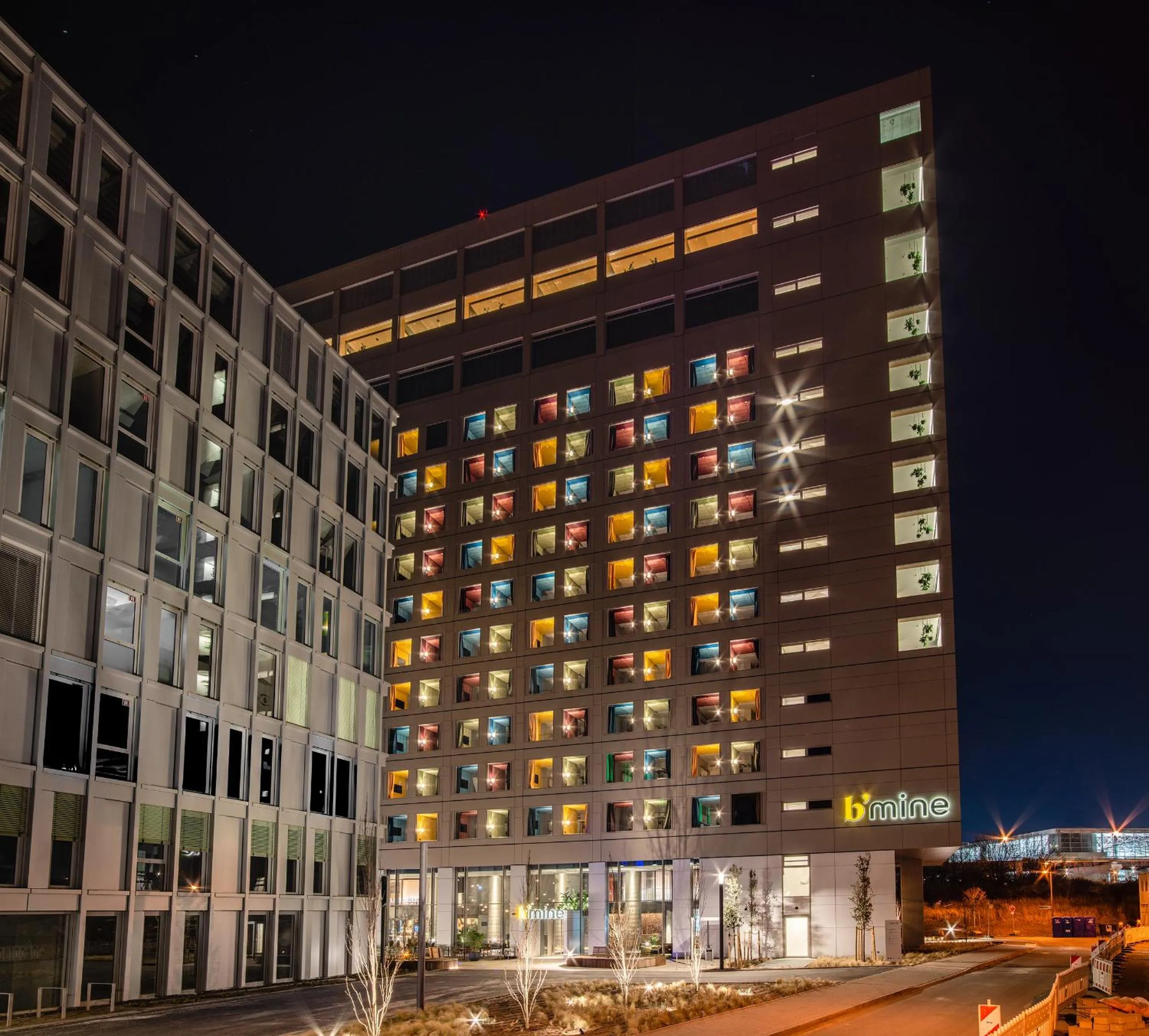 Property building in b'mine Hotel Frankfurt Airport